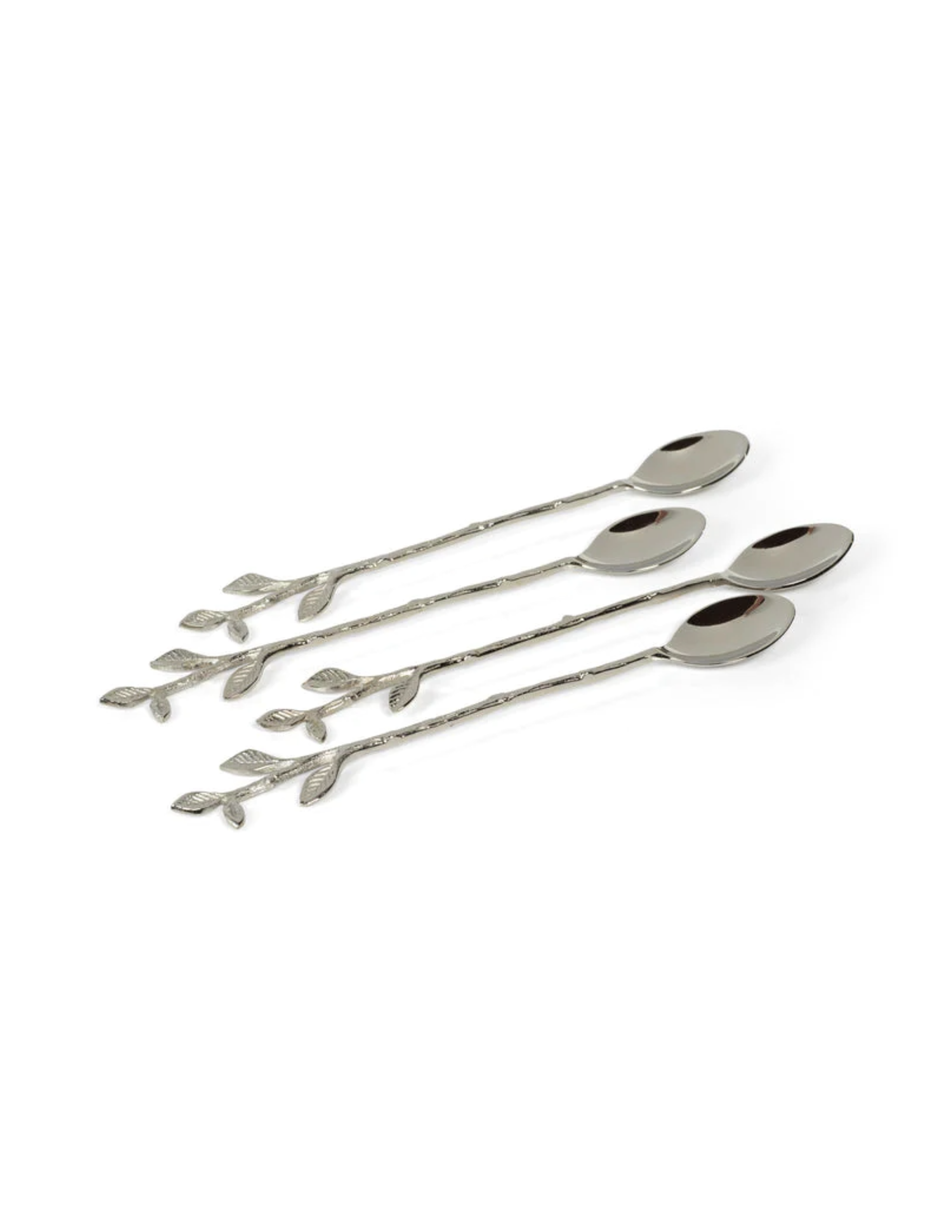 Leaves Cocktail Spoons Set of 4