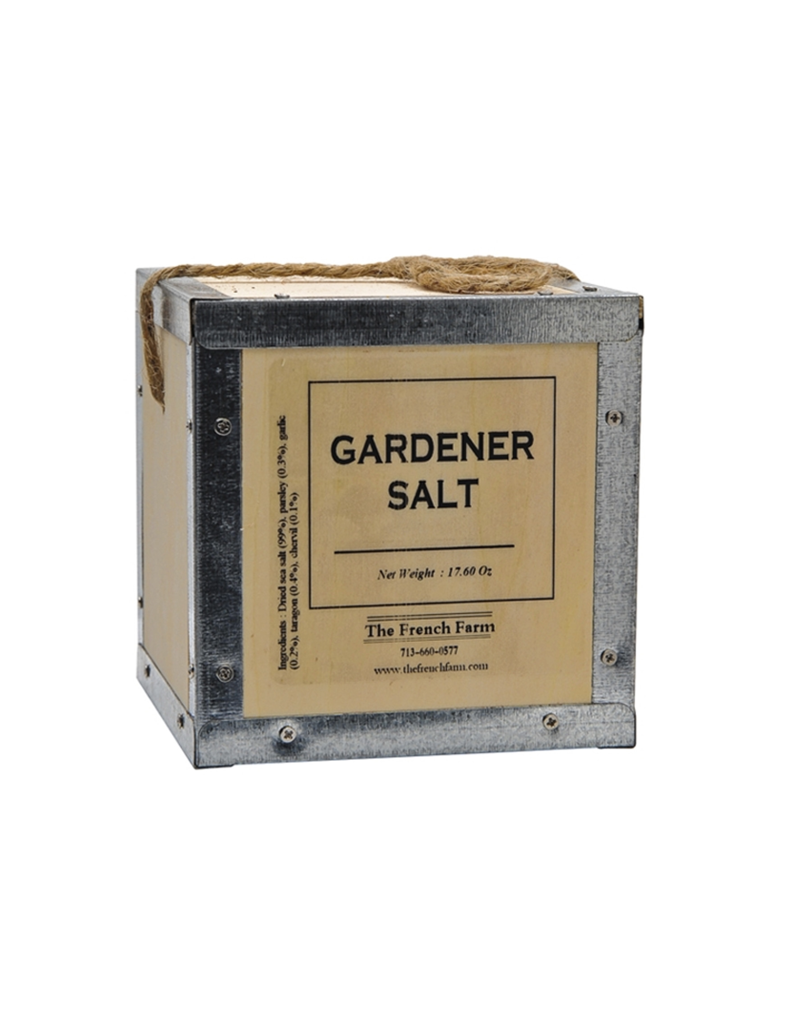 The Gardener Salt Box