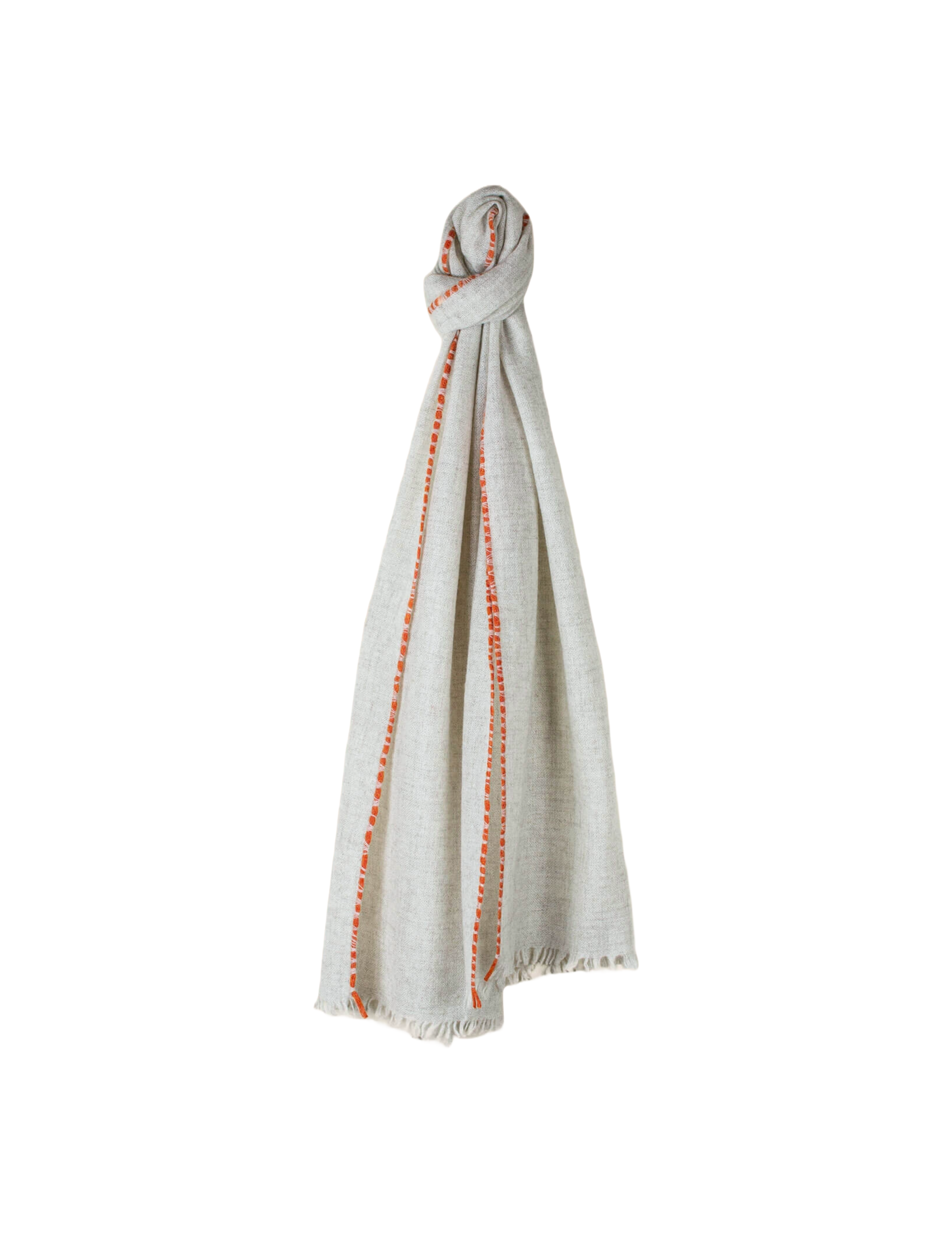 Weaver Cashmere Scarf - Ivory