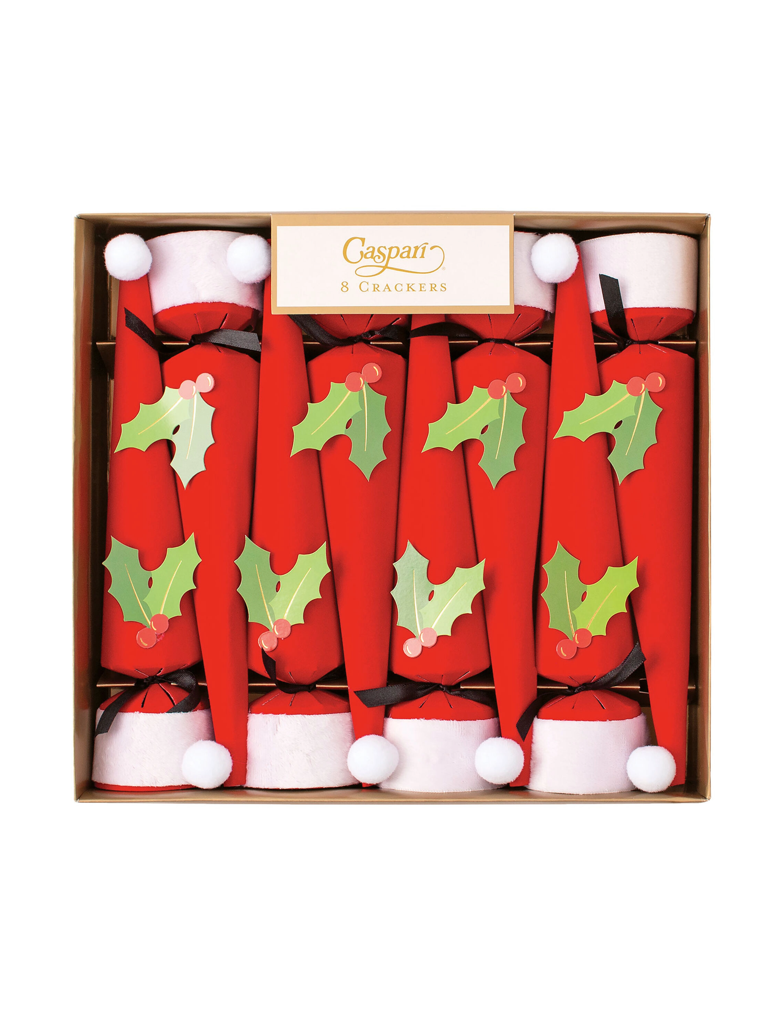 Santa Hat Cone Shaped Christmas Cracker