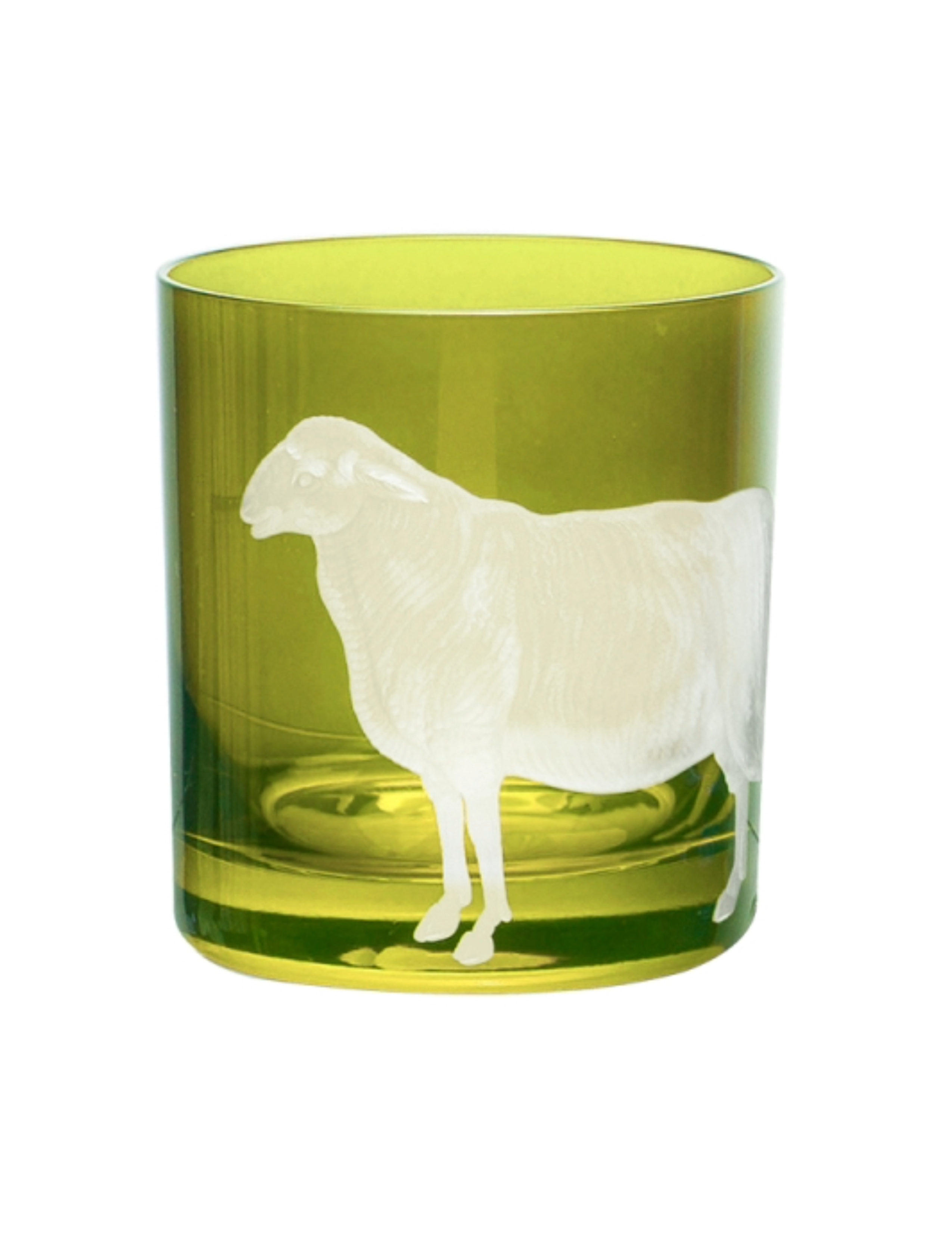 Barnyard Collection Double Old Fashioned - Sheep