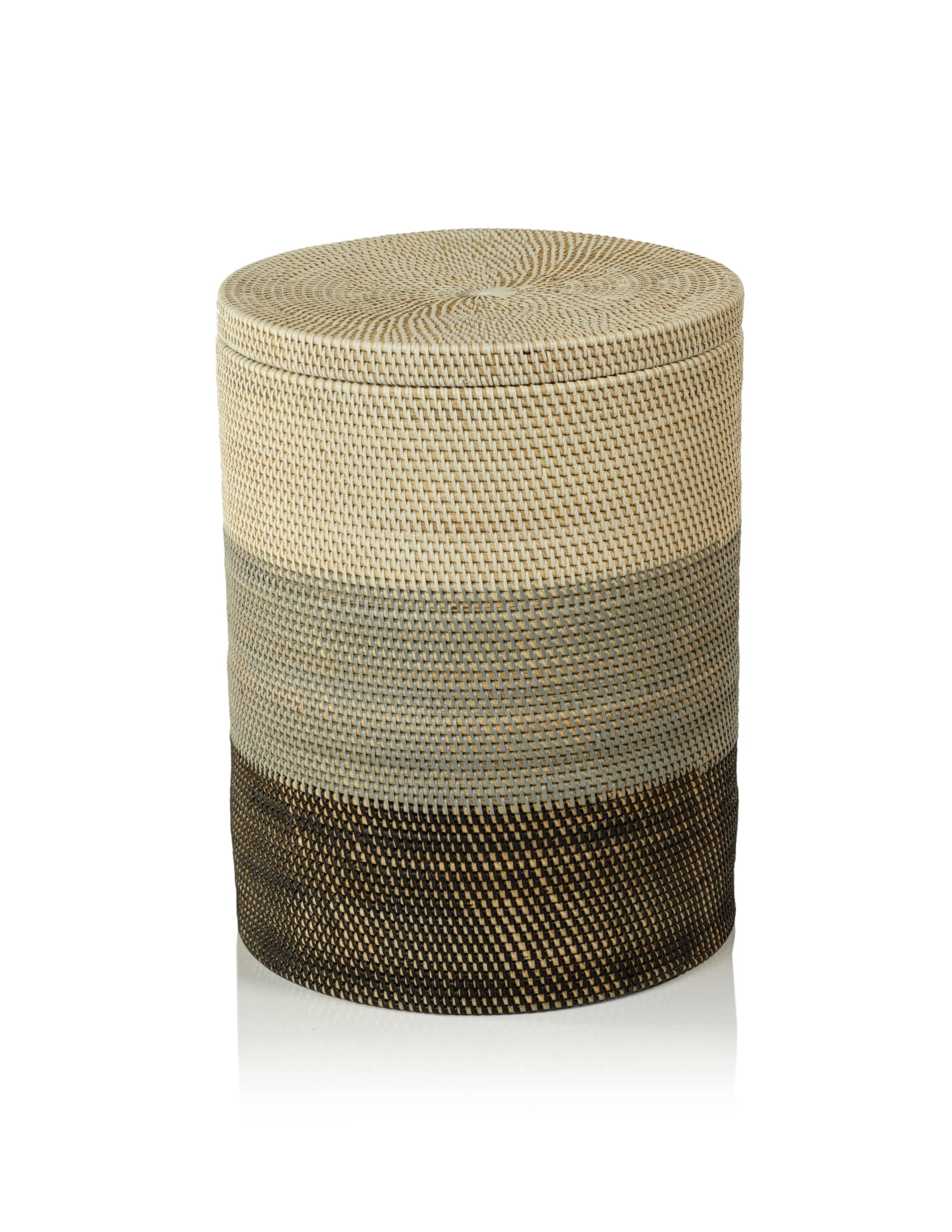 Catalina Rattan Lidded Baskets