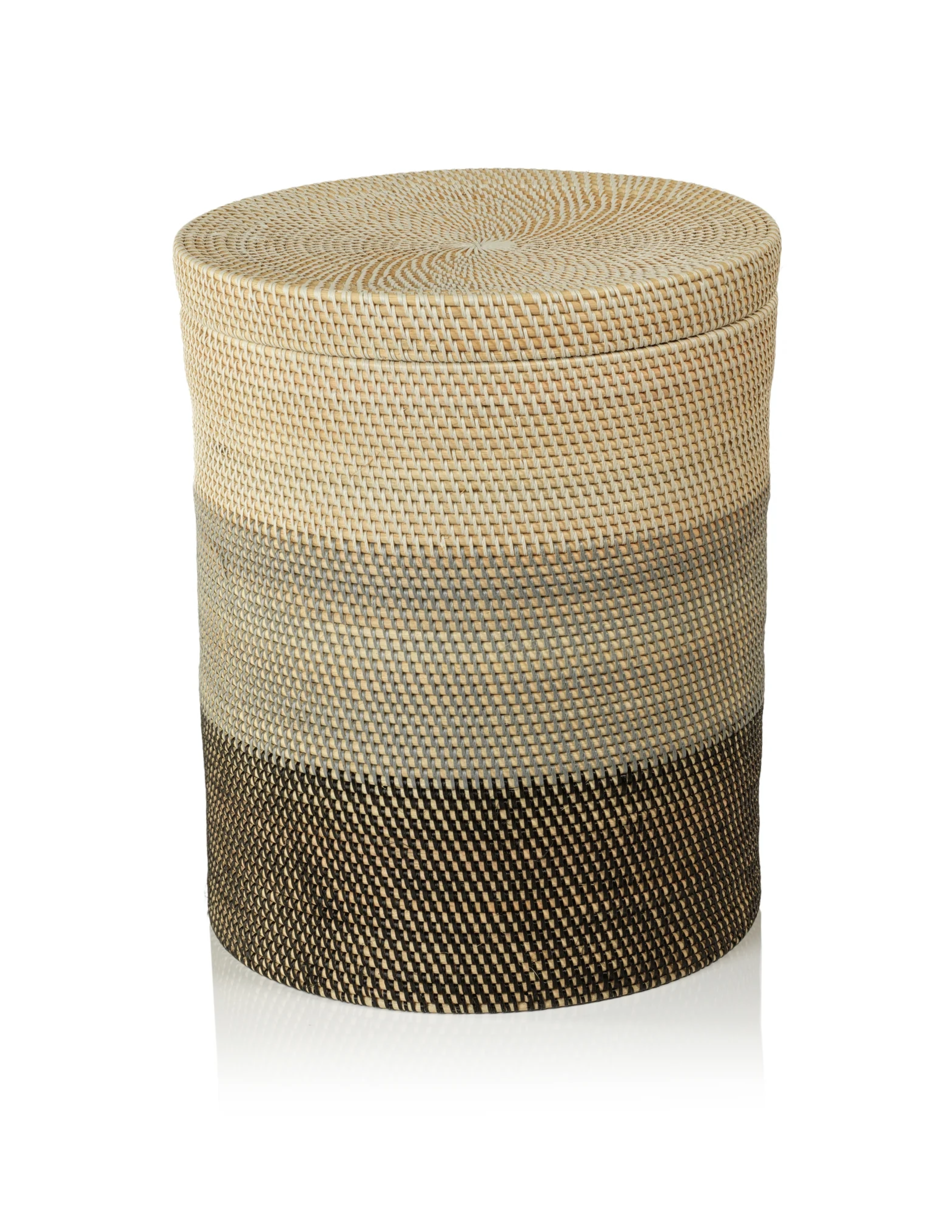 Catalina Rattan Lidded Baskets