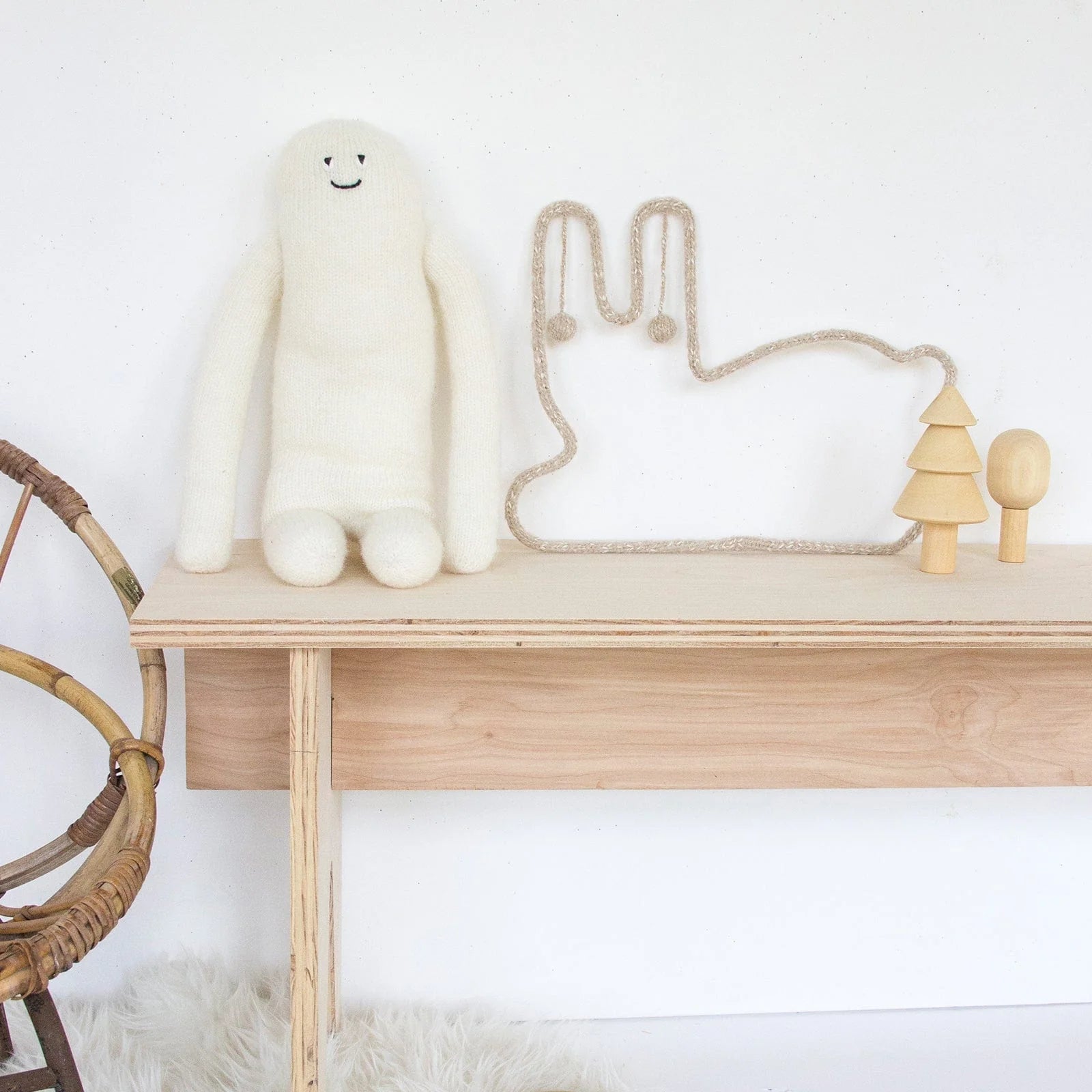 Whoop De Doo Dolls - White