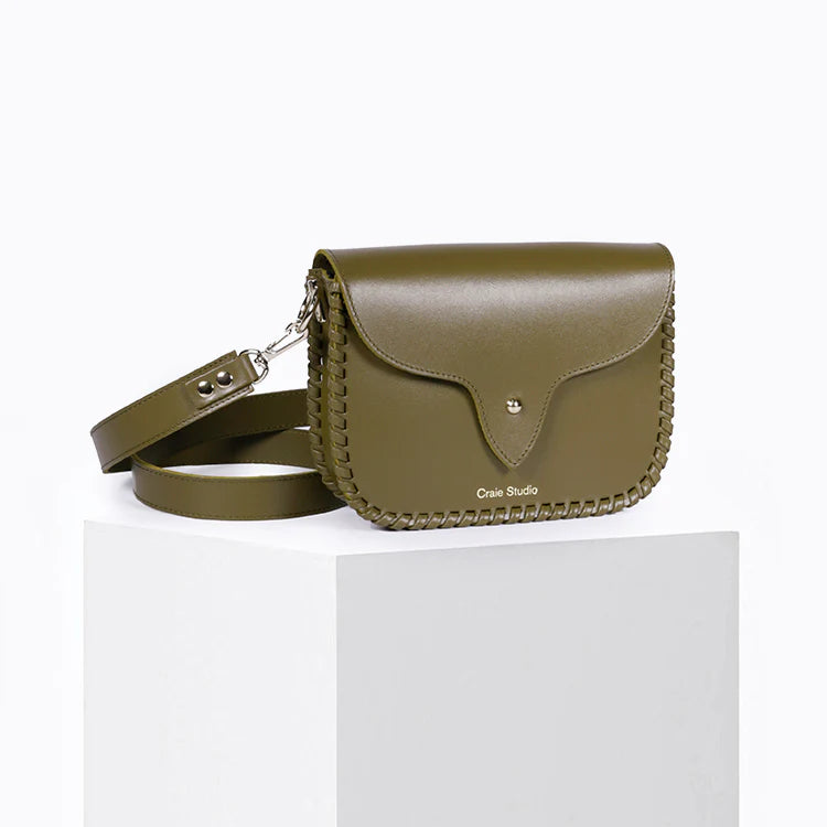 West Satchel Bag - Khaki