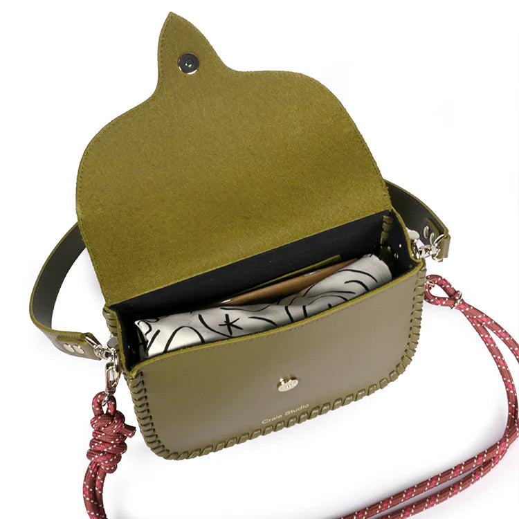 West Satchel Bag - Khaki