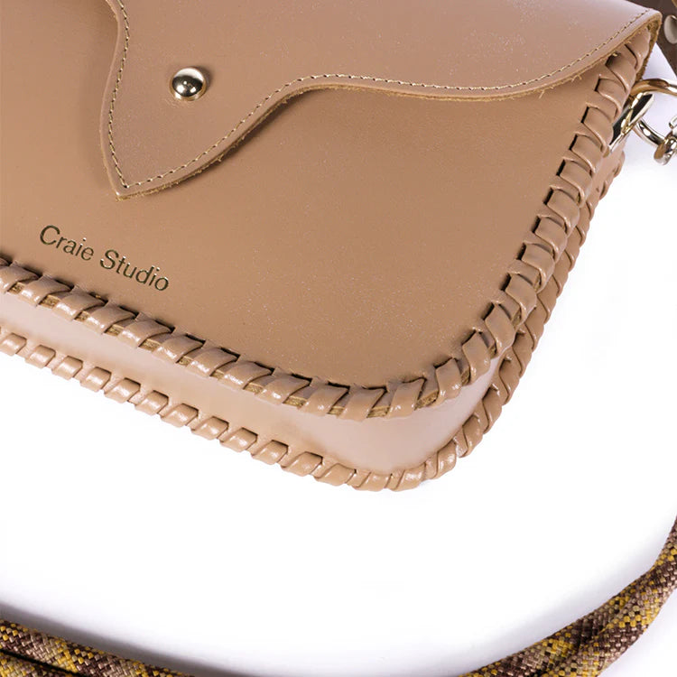 West Satchel Bag - Tan