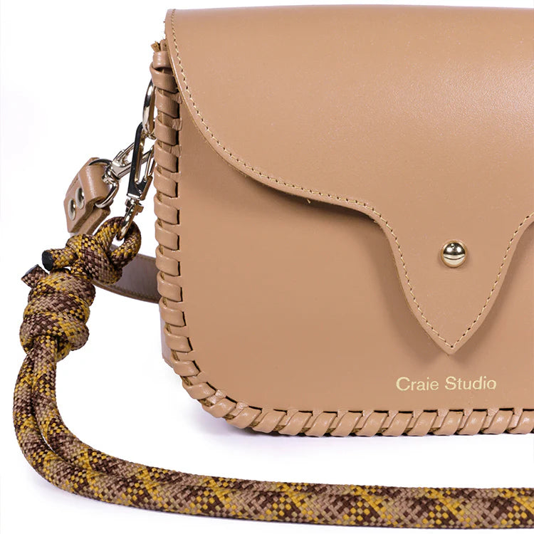 West Satchel Bag - Tan