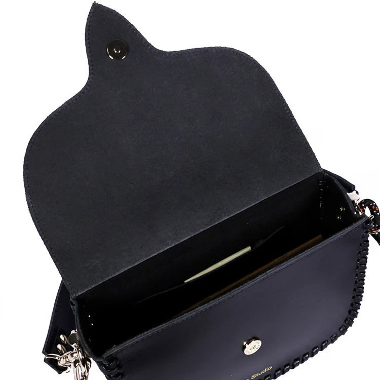 West Satchel Bag - Noir