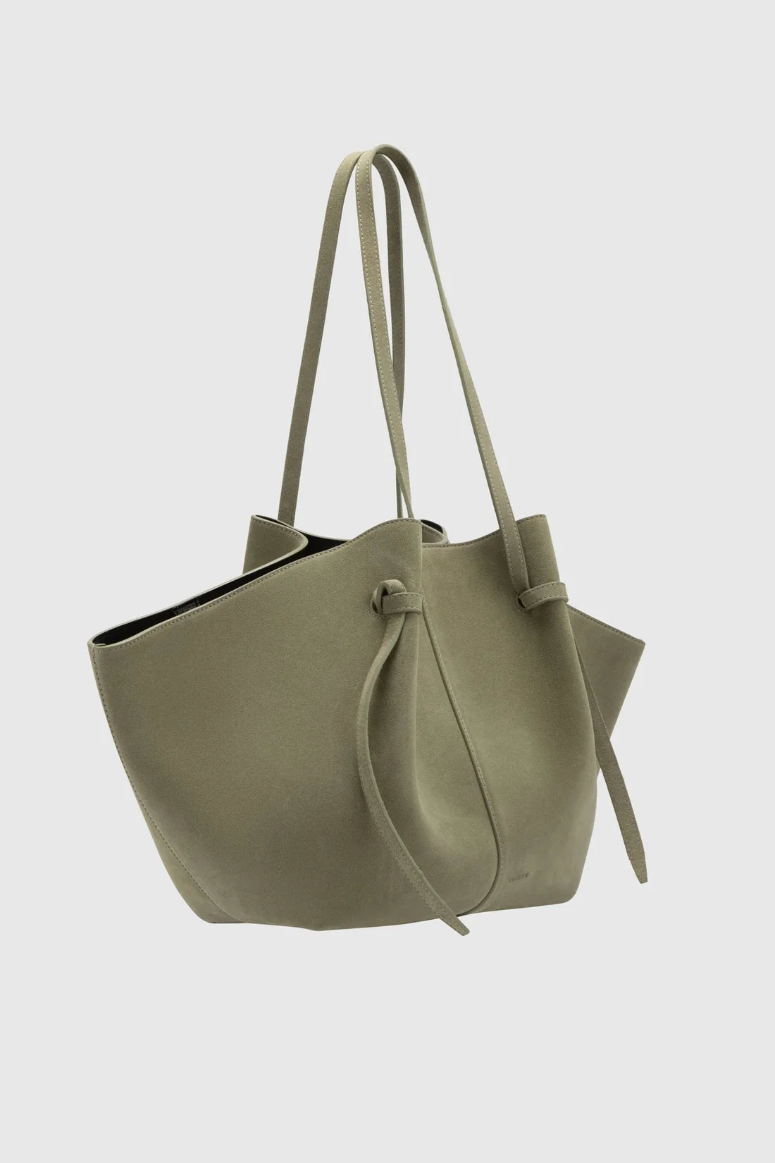 Large Mochi - Olive Suede