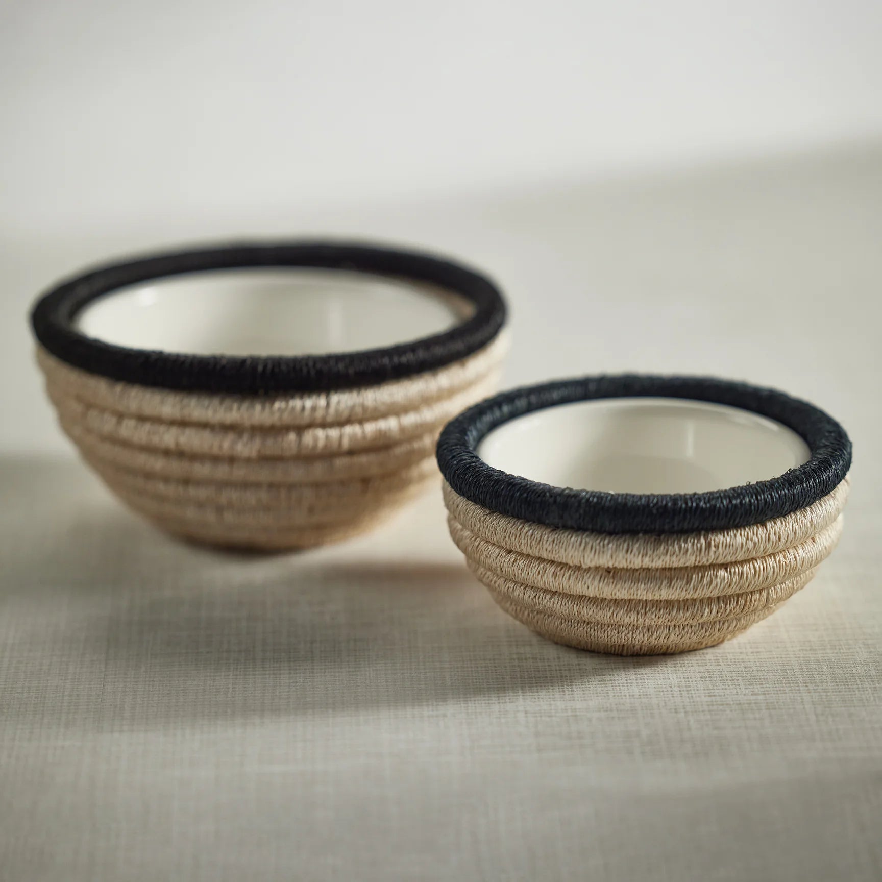 Martigues Coiled Abaca Condiment Bowl