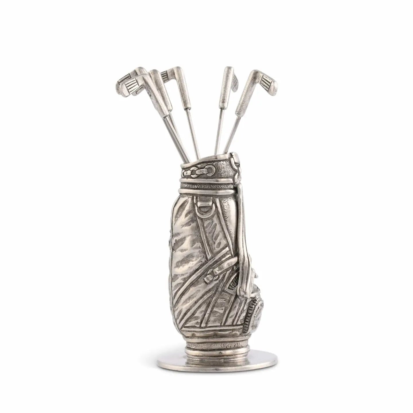 Pewter Cocktail Picks - Golf Bag