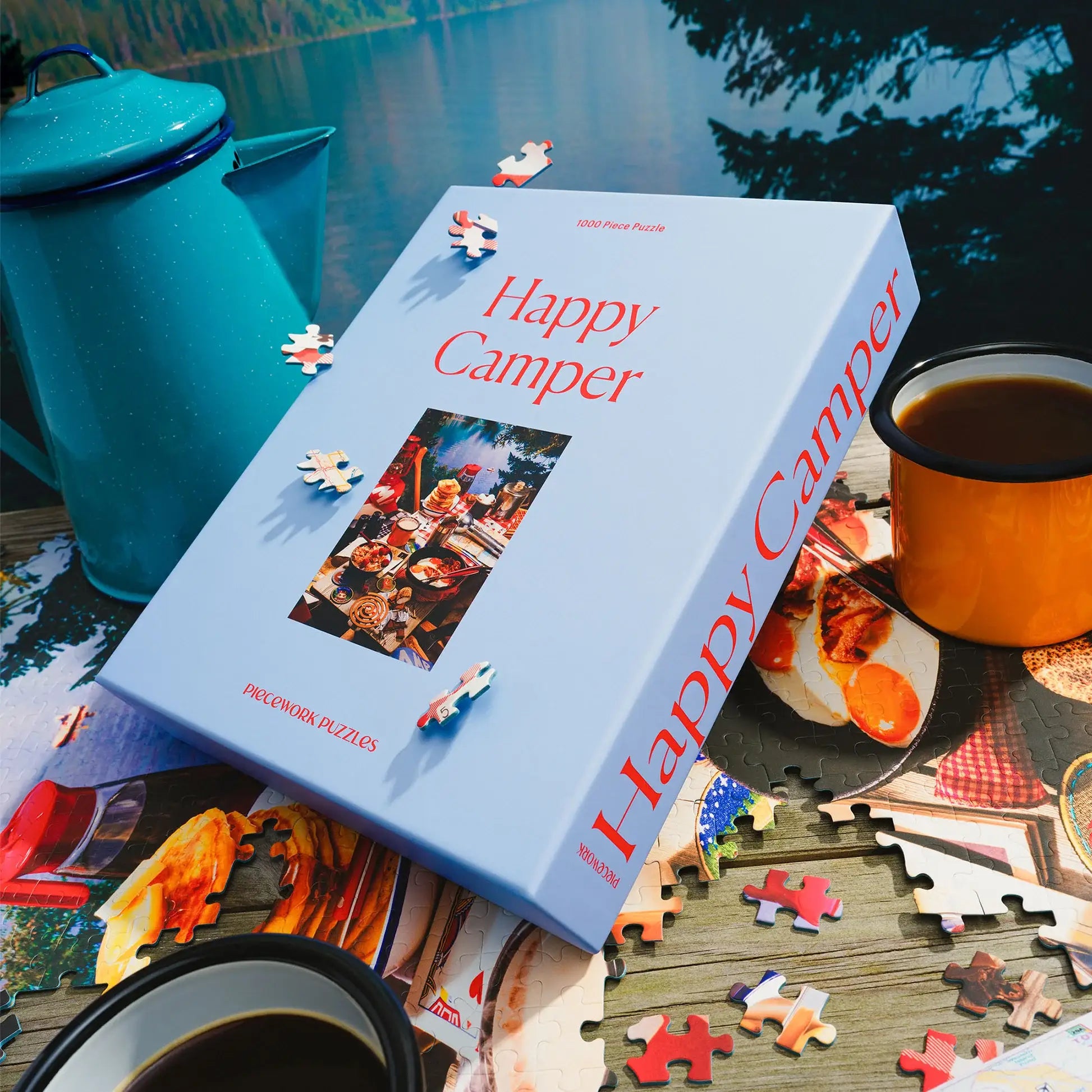Piecework - ✨Back In Stock✨Happy Camper - 1000 Piece Puzzle