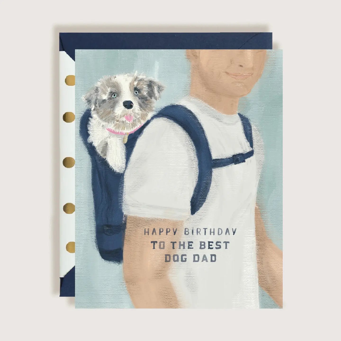 Happy Birthday Dog Dad Card
