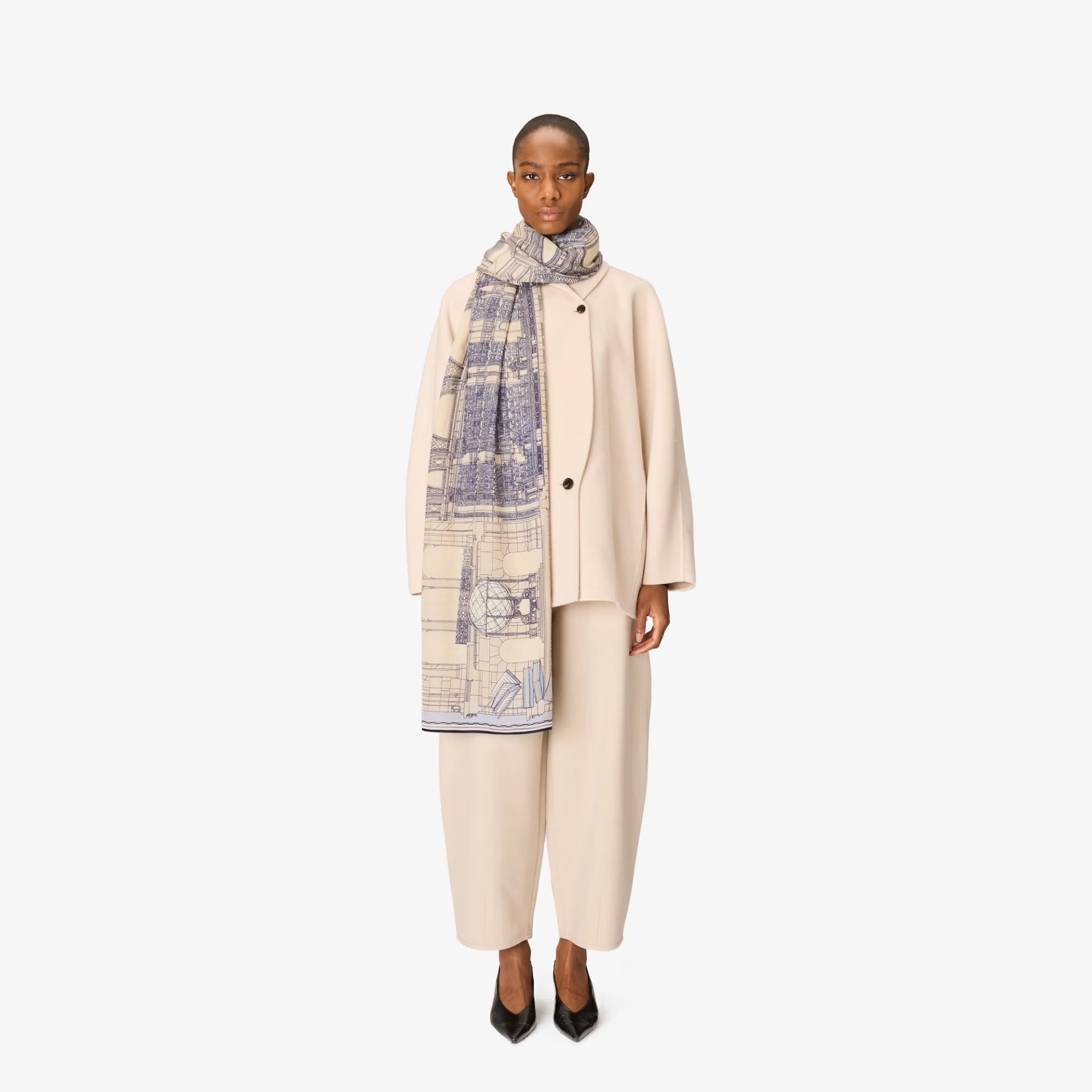 Scarf 100 - Vivienne - GREY