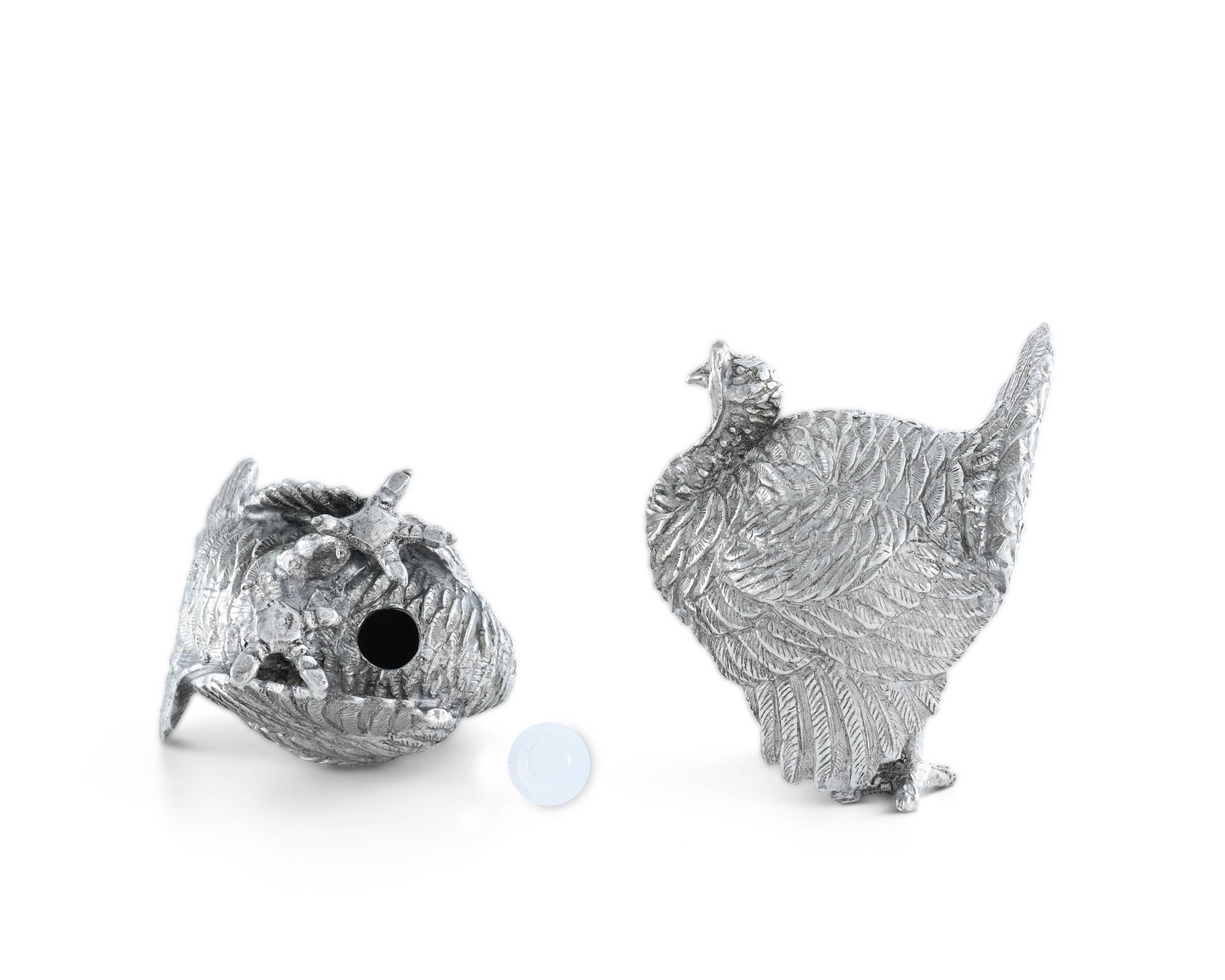 Pewter Salt & Pepper Set - Turkey