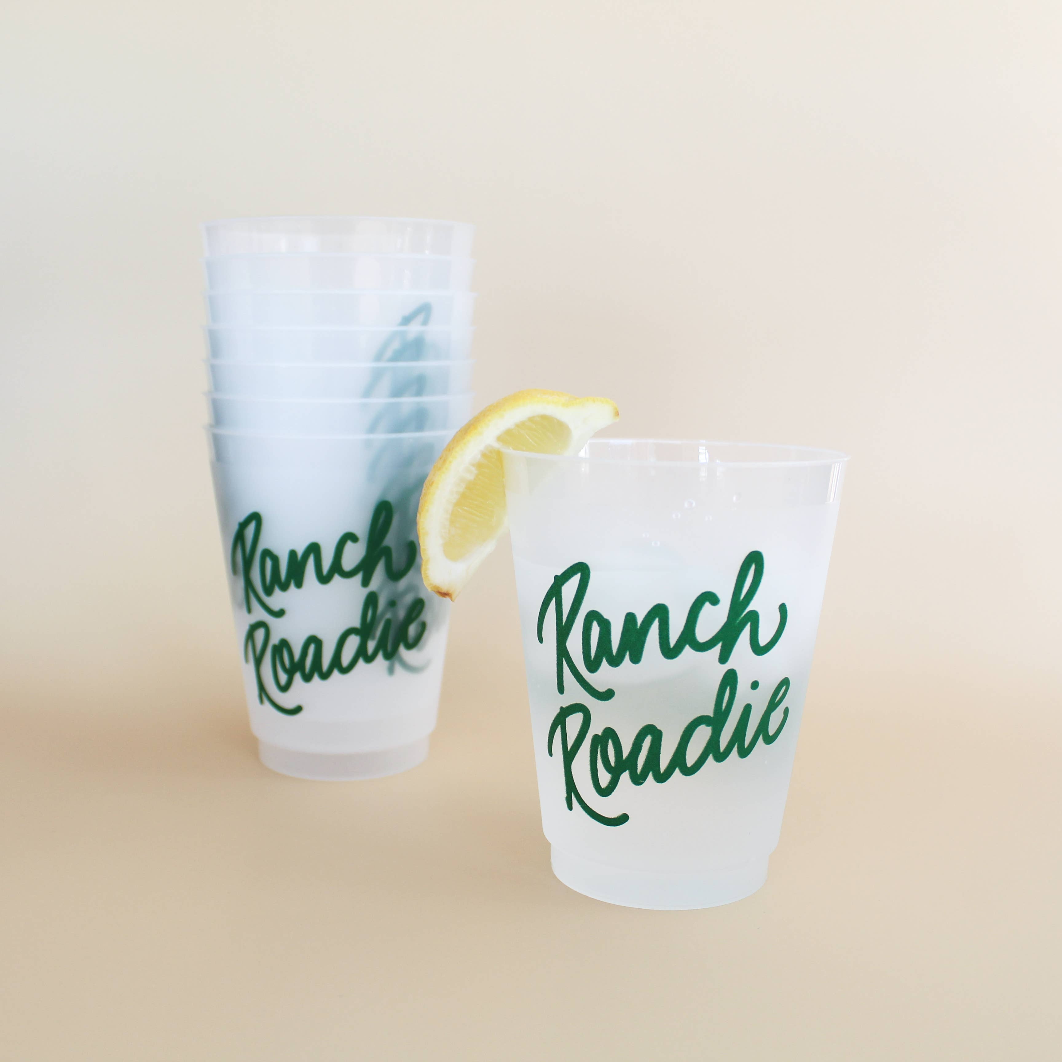 Birdie Mae Designs - Ranch Roadie | Frosted Acrylic 16oz Set of 8