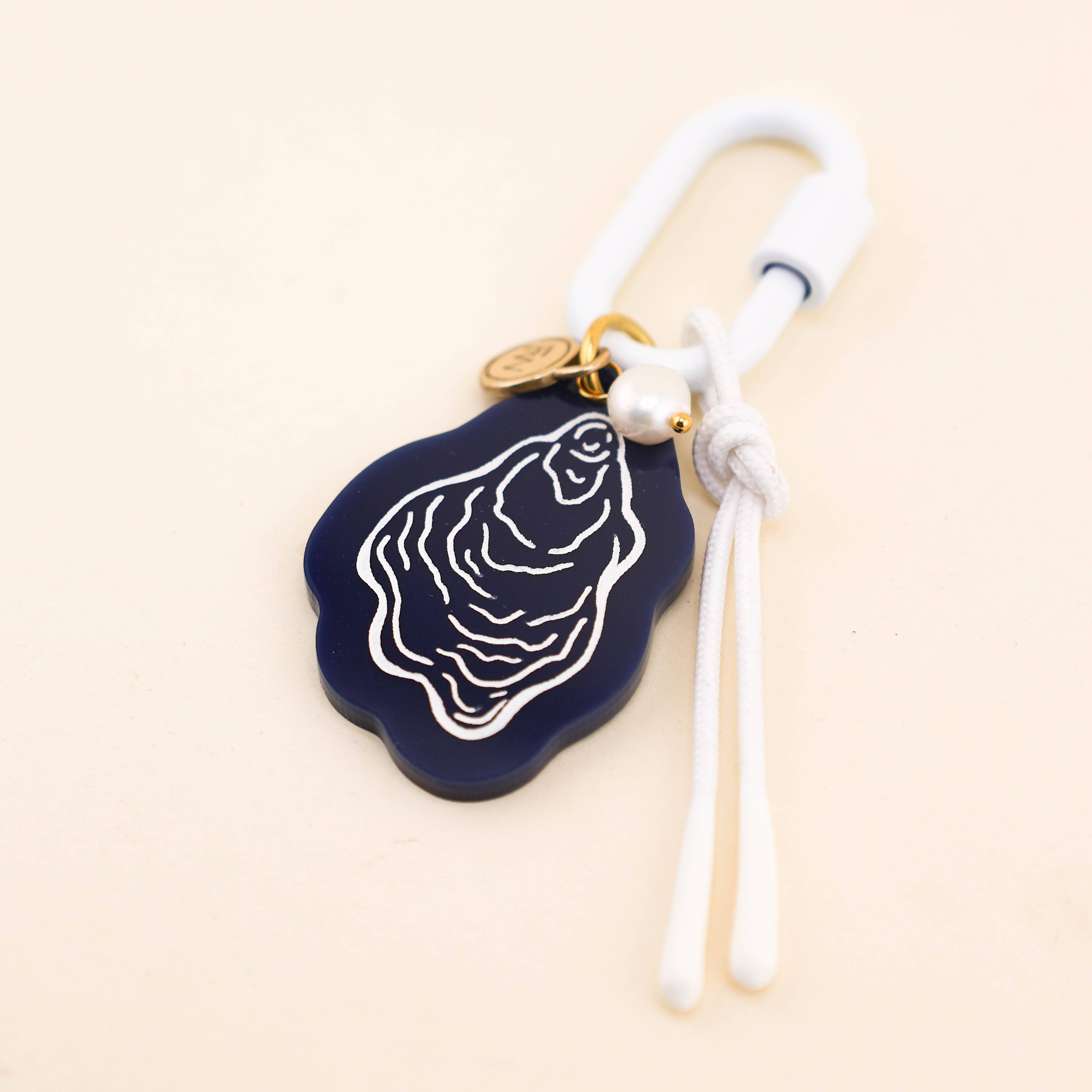 Freshwater Curated Goods™ - Oyster Pearl Bag Charm