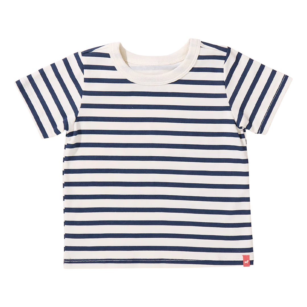 Adventure T-Shirt - Navy Stripe