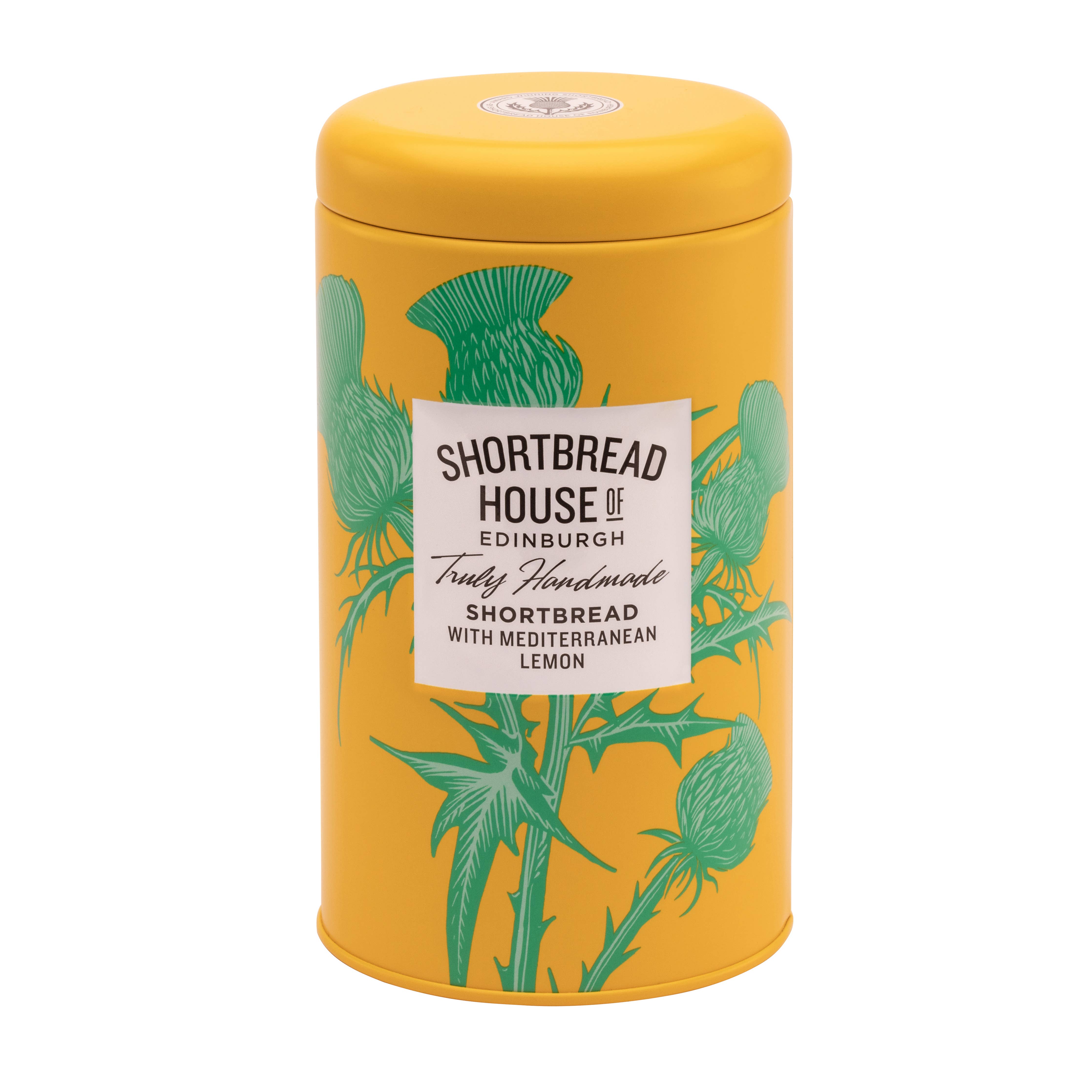 Shortbread House Biscuit Tin - Mediterranean Lemon