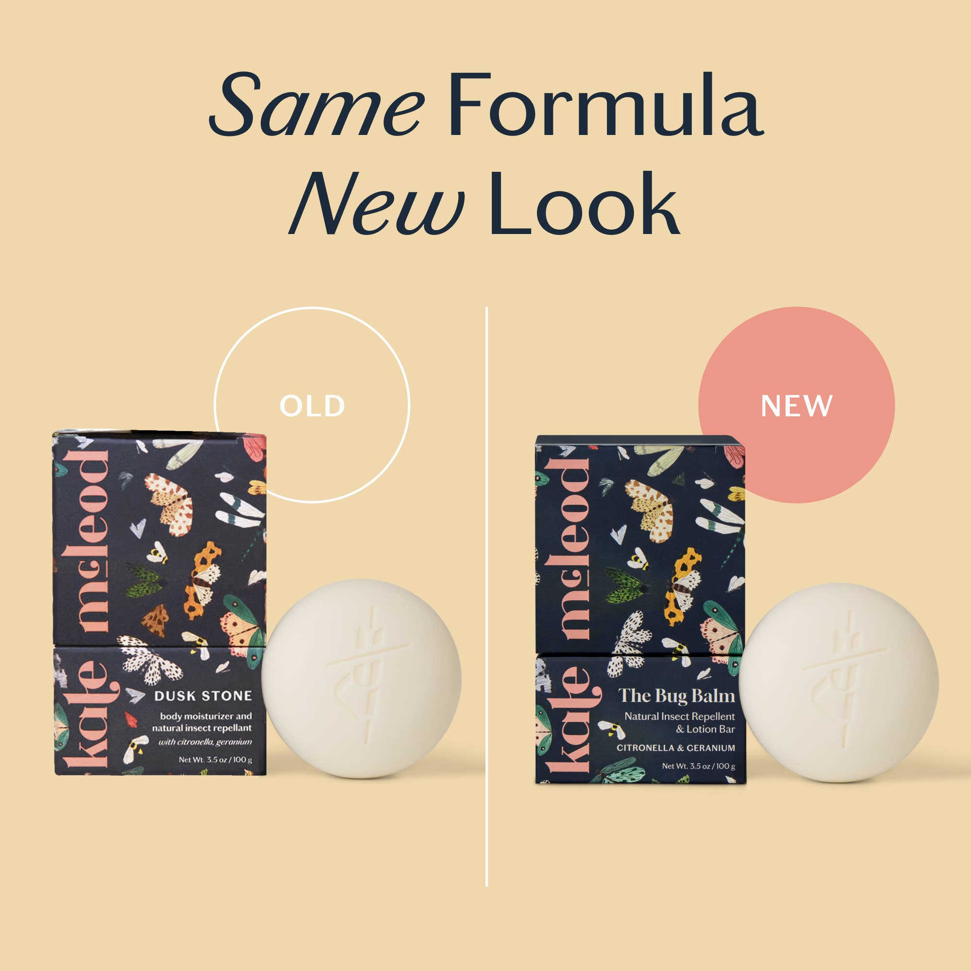 Kate McLeod - The Bug Balm | All-Natural Insect Repellent: Lotion Bar