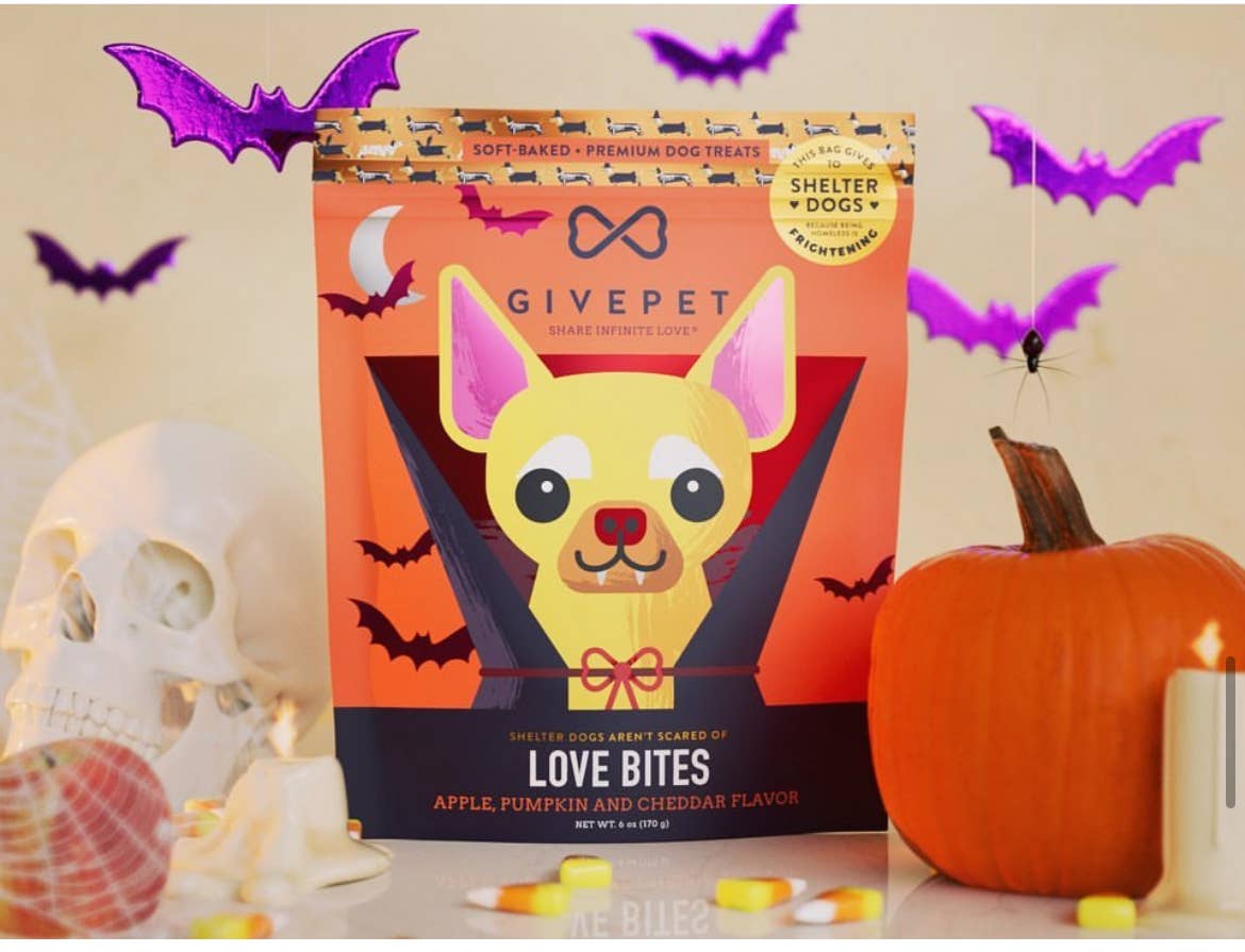 Love Bites Halloween Dog Treats