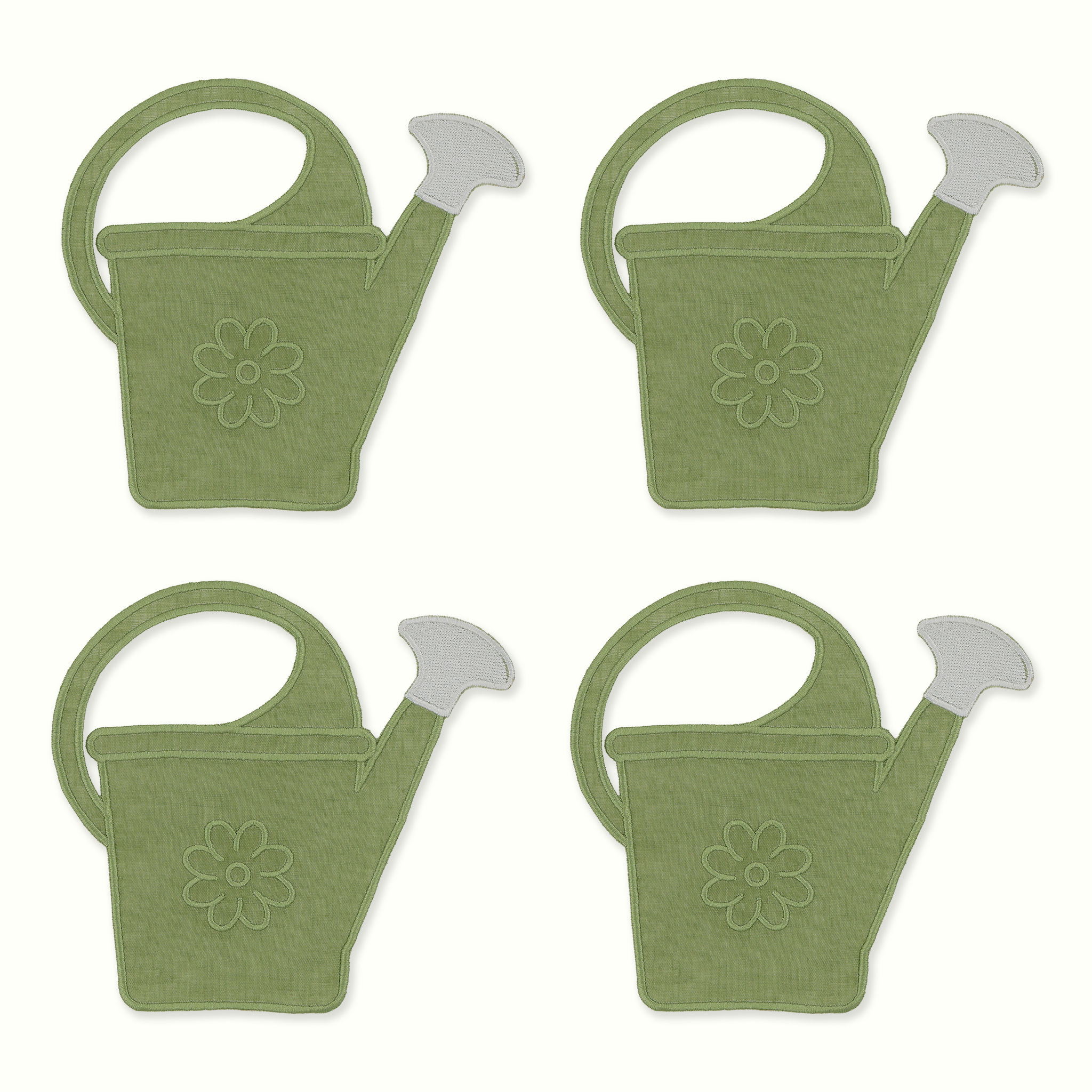 House of Gleason - Watering Can Cocktail Napkins - Set of 4