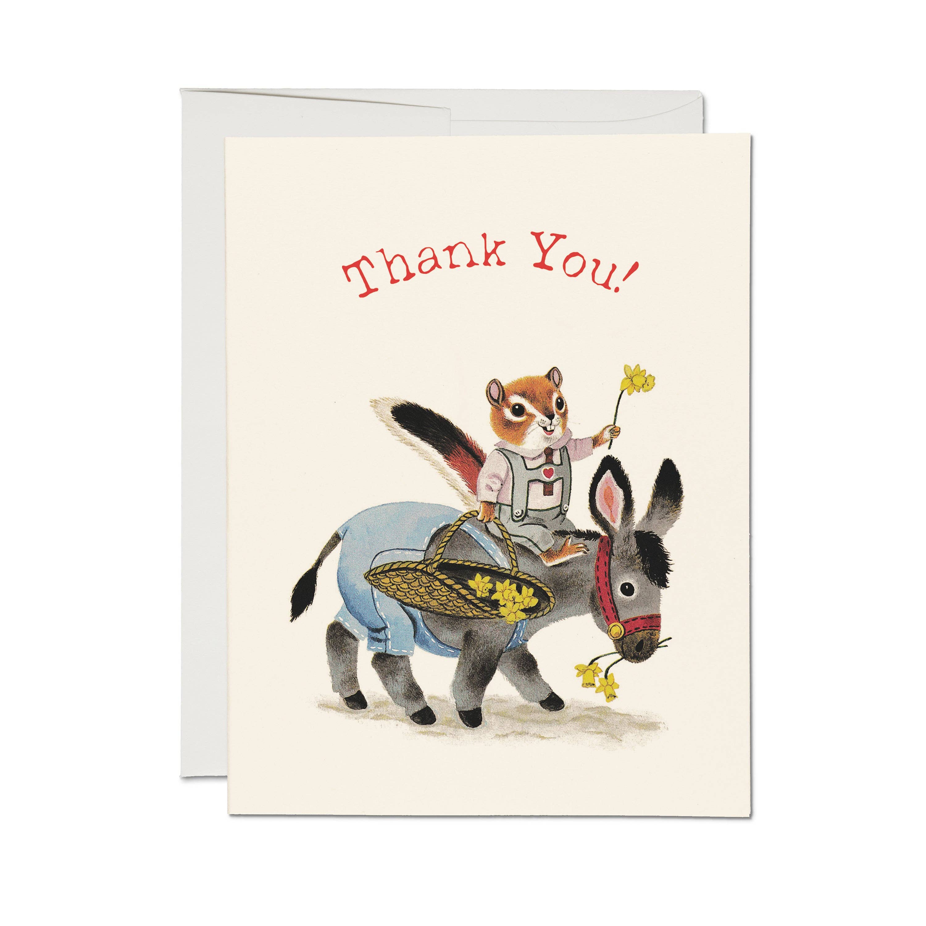 Richard Scarry Chipmunk and Donkey Card