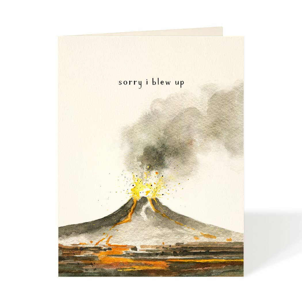 Felix Doolittle - Blow Up - Apology Greeting Cards