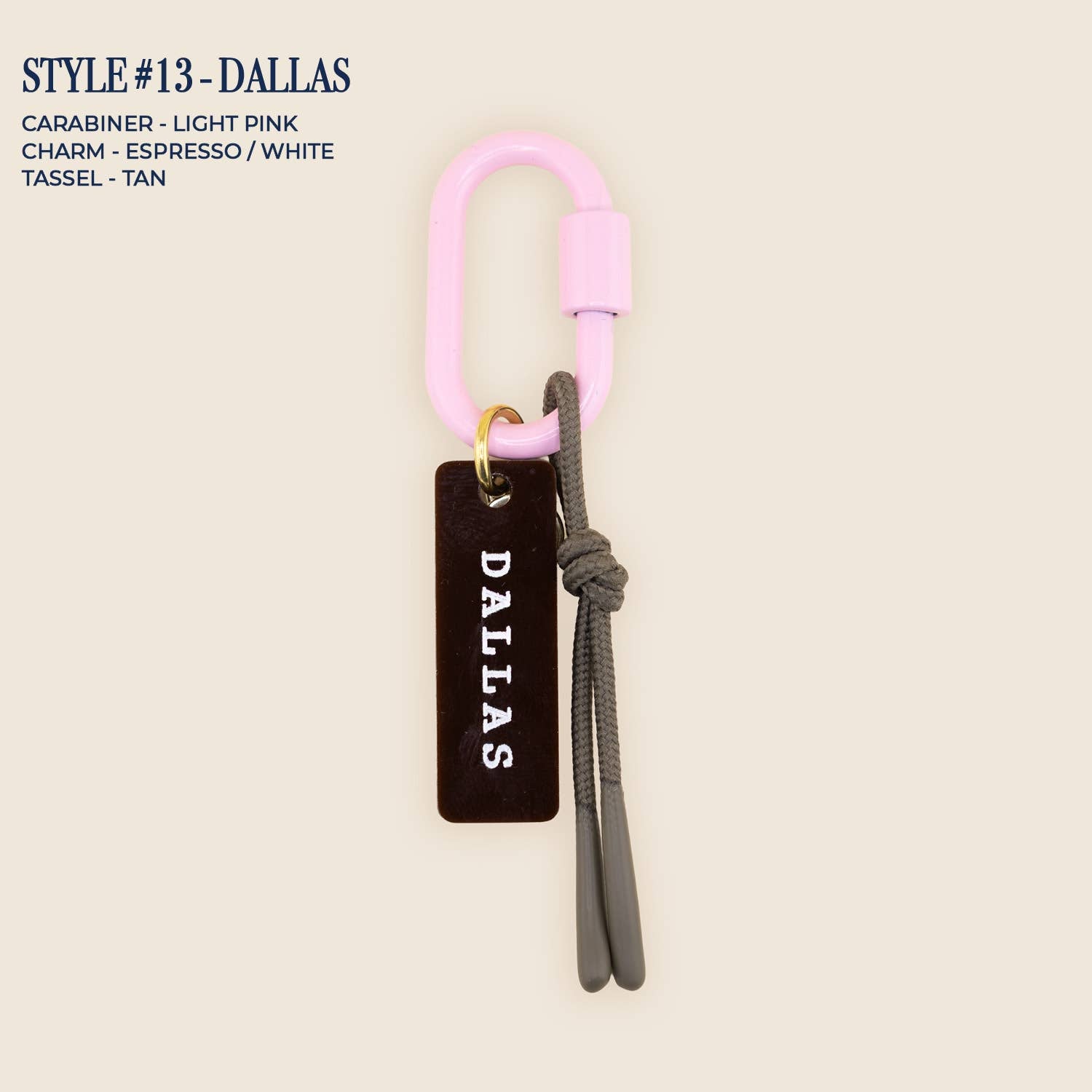 Freshwater Curated Goods™ - Custom Your City Bag Charm: Style #11 - New York City