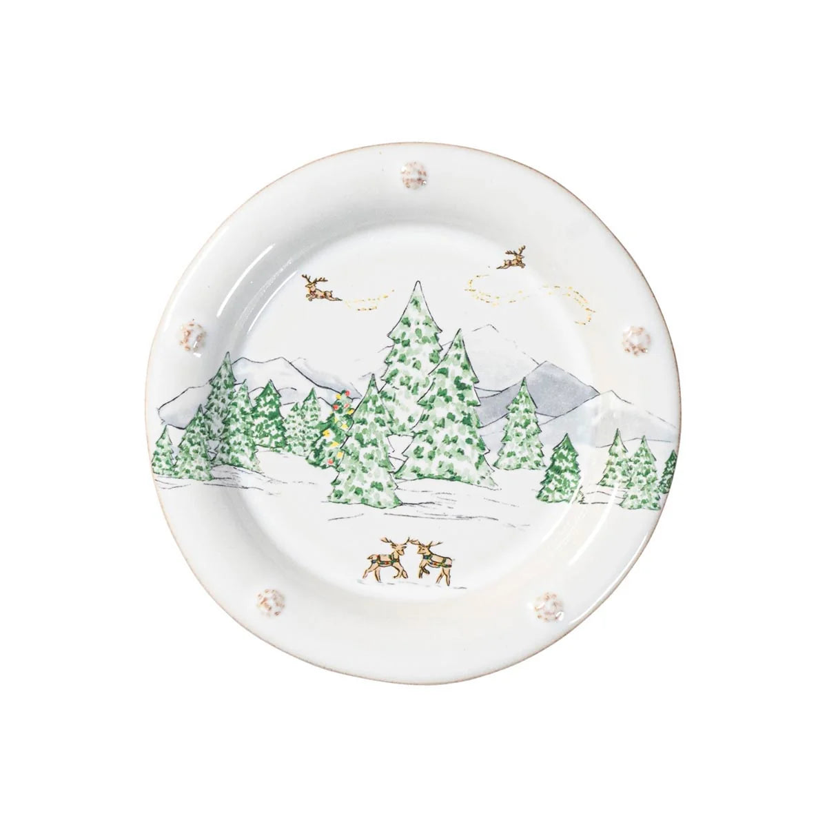 Berry & Thread North Pole Side/Cocktail Plate Set of 4