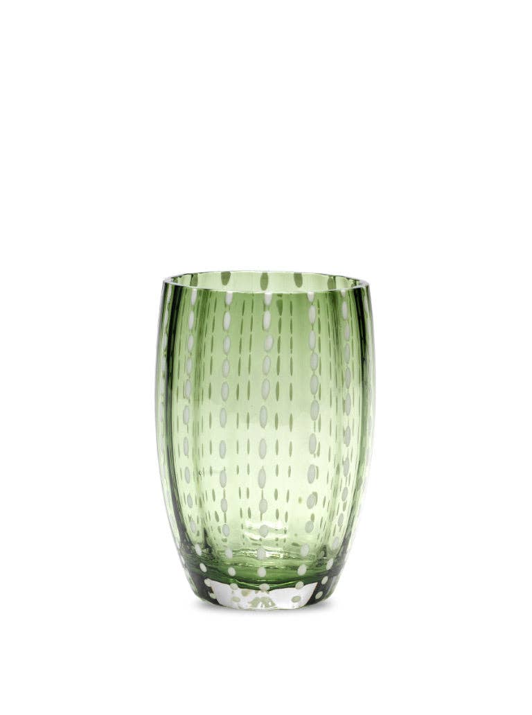 Zafferano America - Perle Tumbler: Cobalt Blue