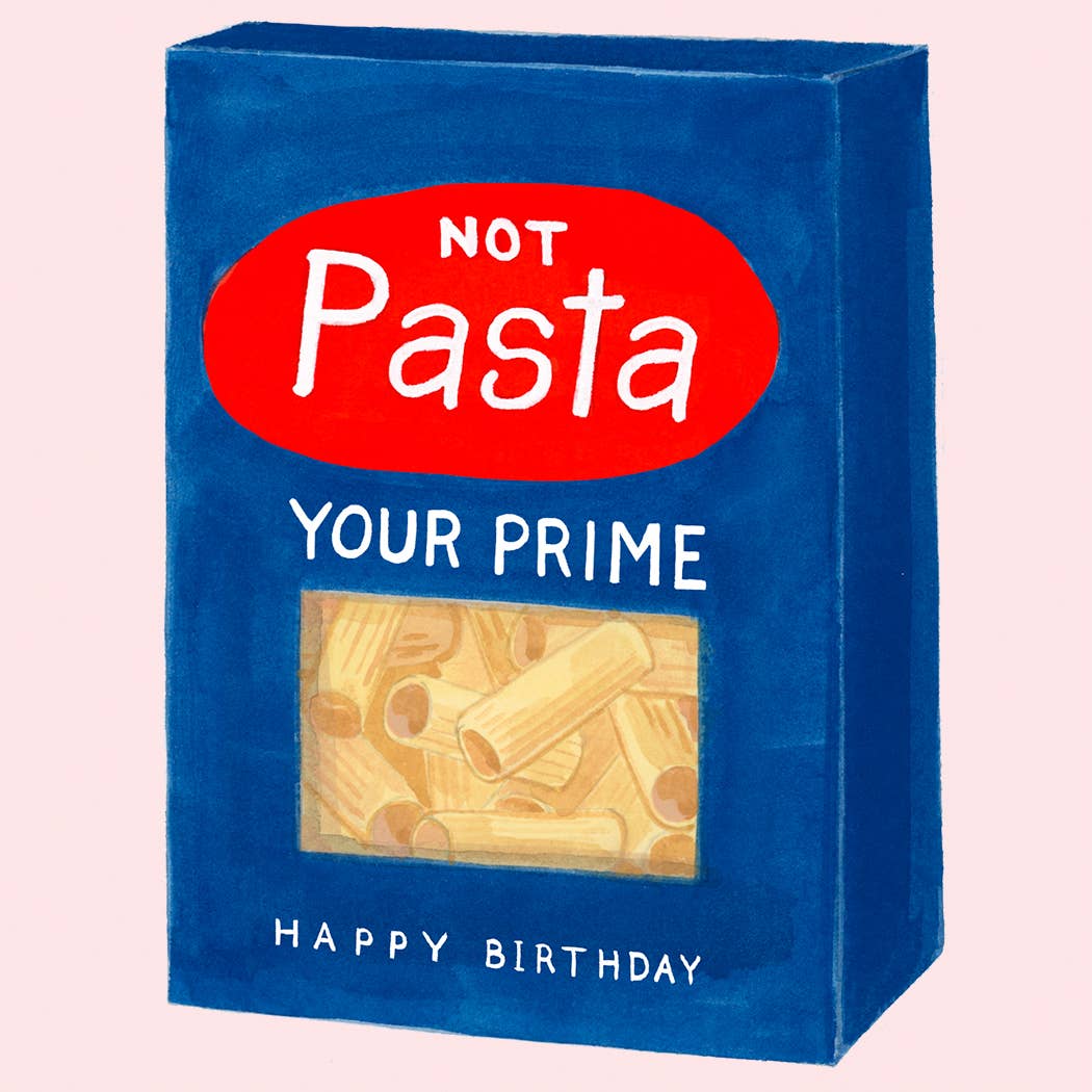 Dear Hancock - Not Pasta Your Prime