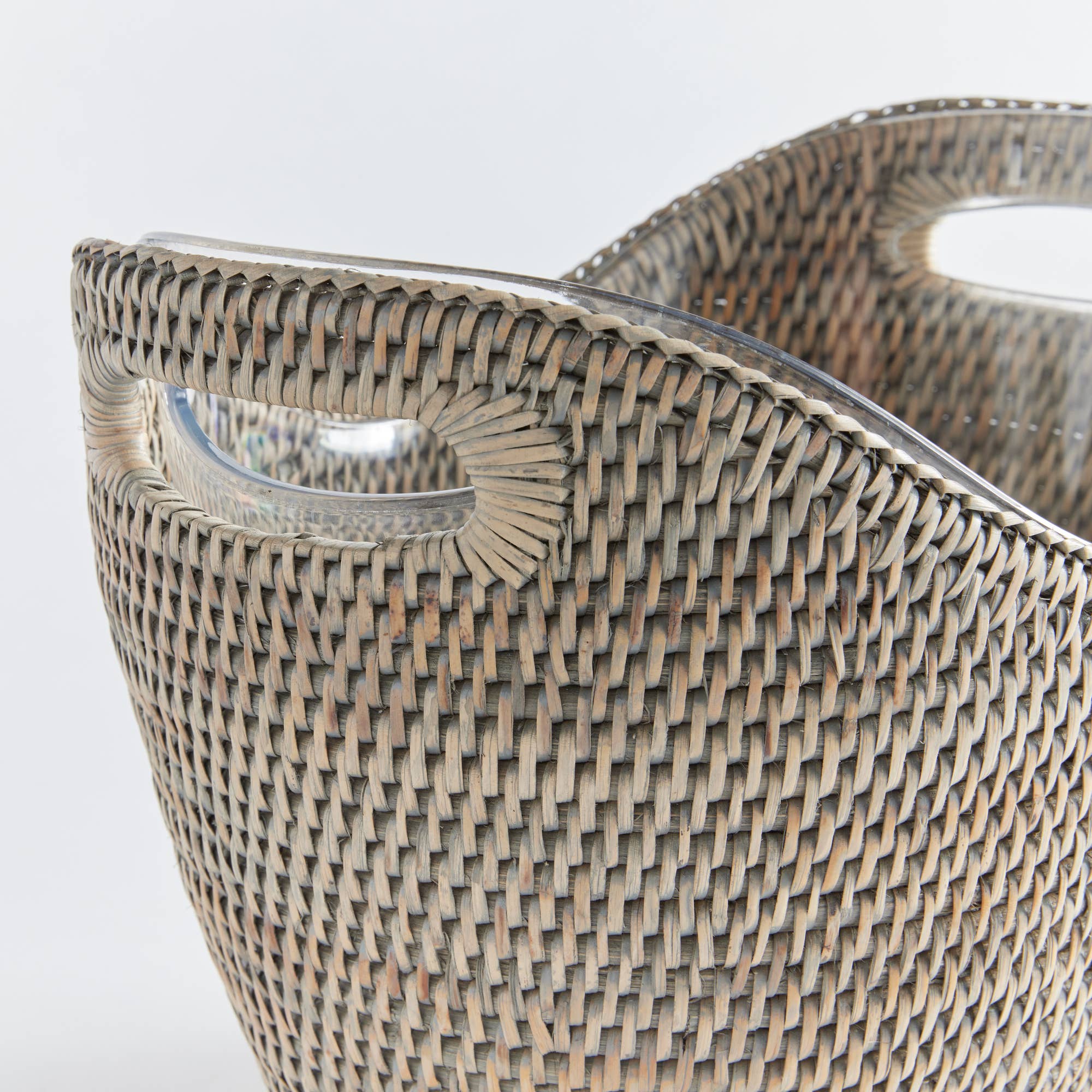 Napa Home & Garden - Burma Rattan Beverage Tub Large - Graywash