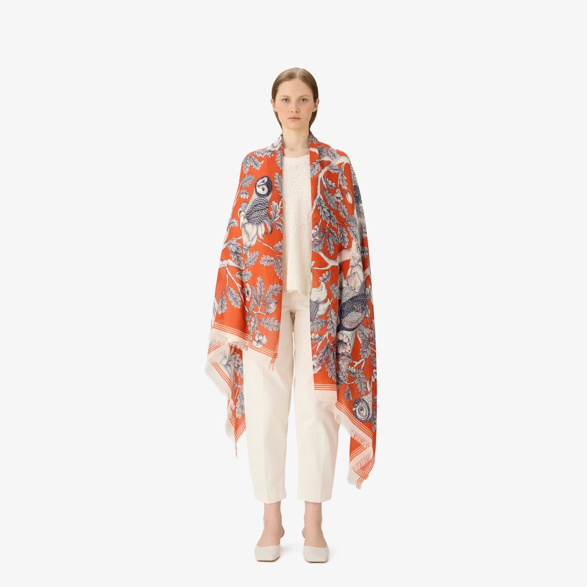 Scarf 100 - Archimede - Orange