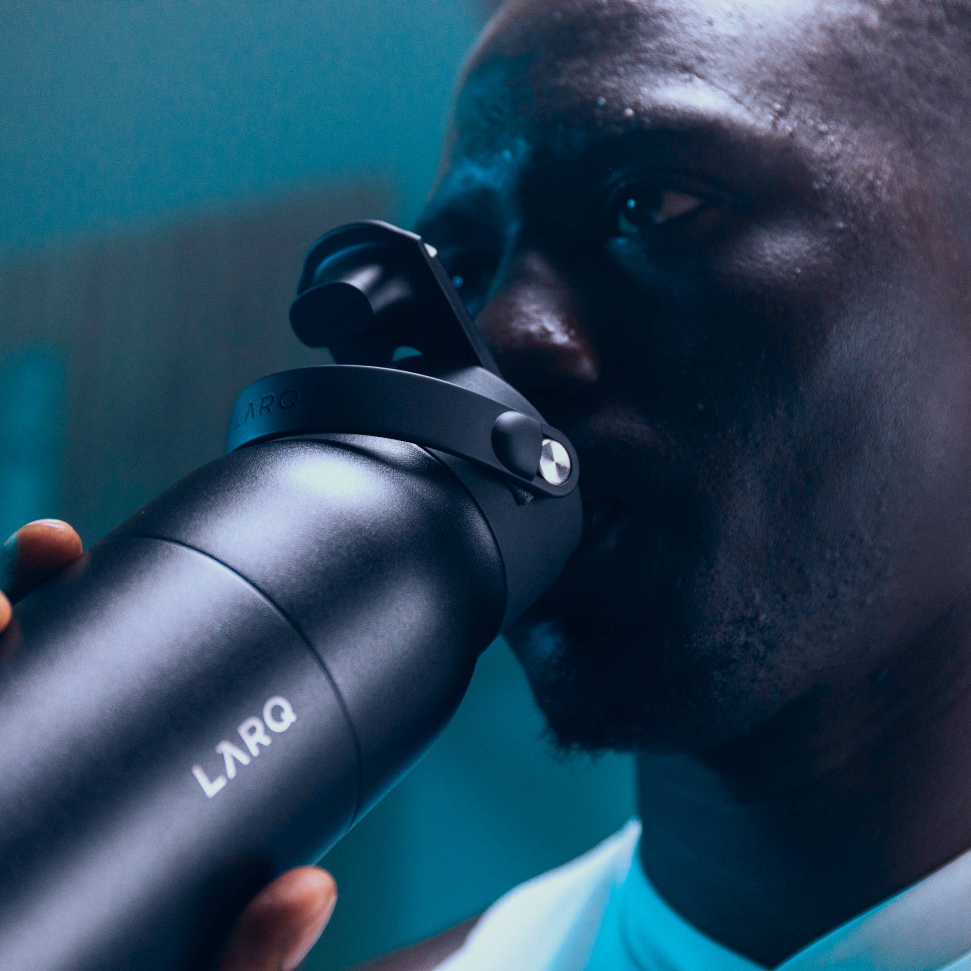PureVis2 Smart Water Bottle 34oz - Obsidian Black