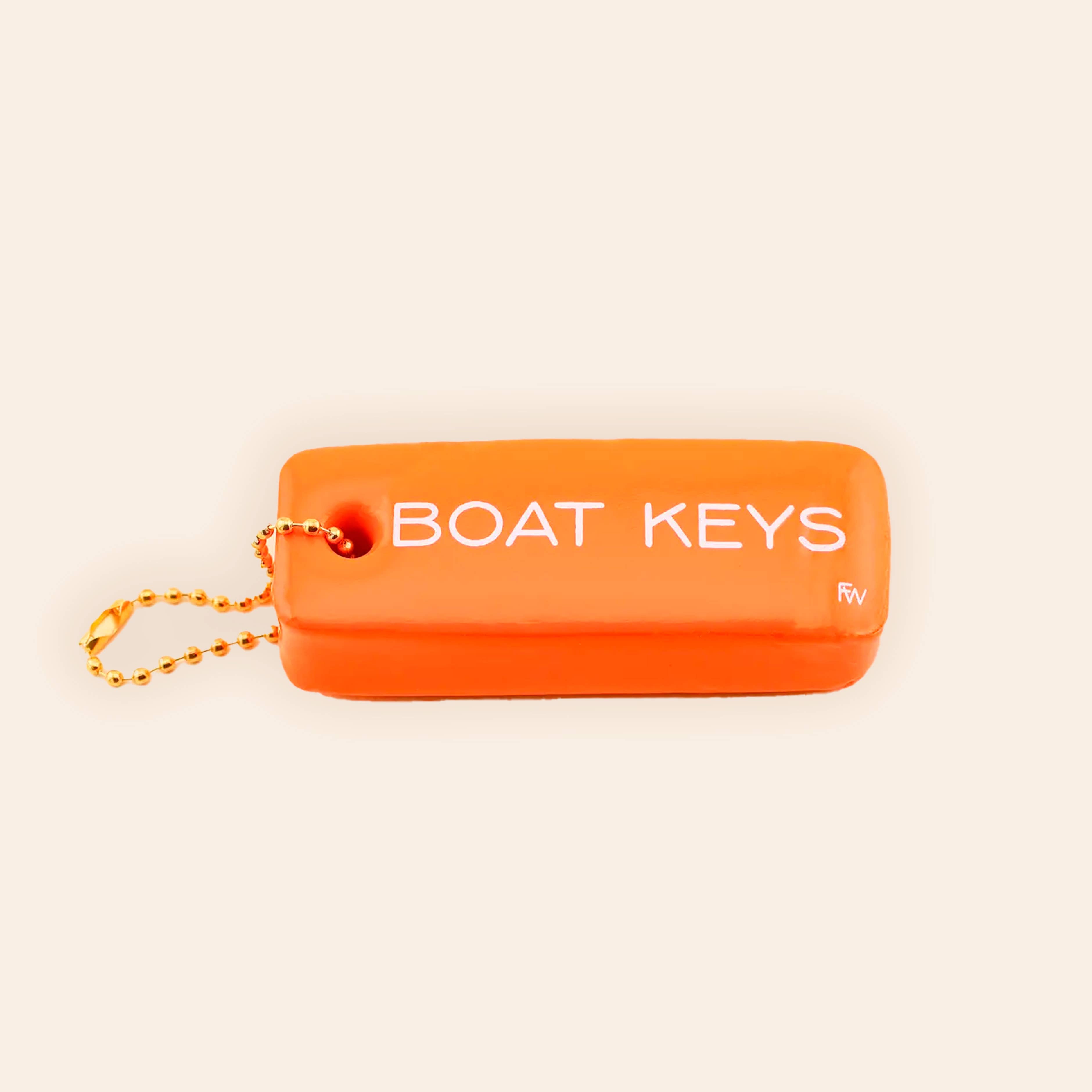 Freshwater Curated Goods™ - BOAT KEYS Floating Keychain