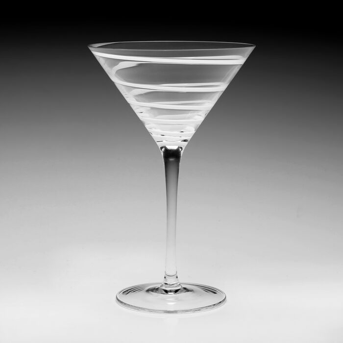 Bella Bianca Martini Glass