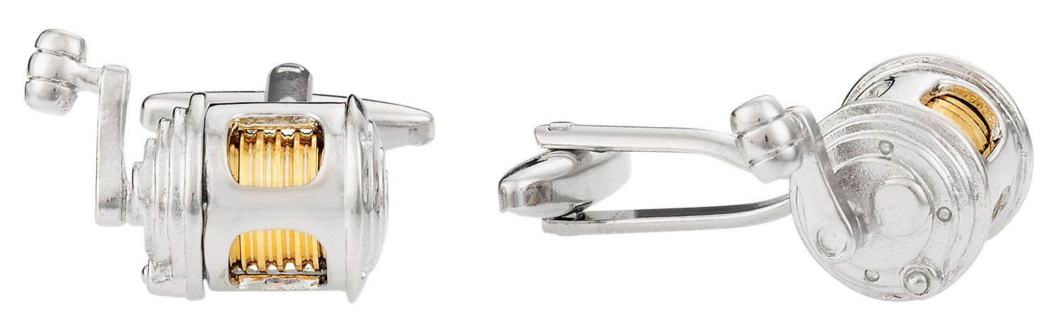 Cuff-Daddy - Fishing Reel Cufflinks