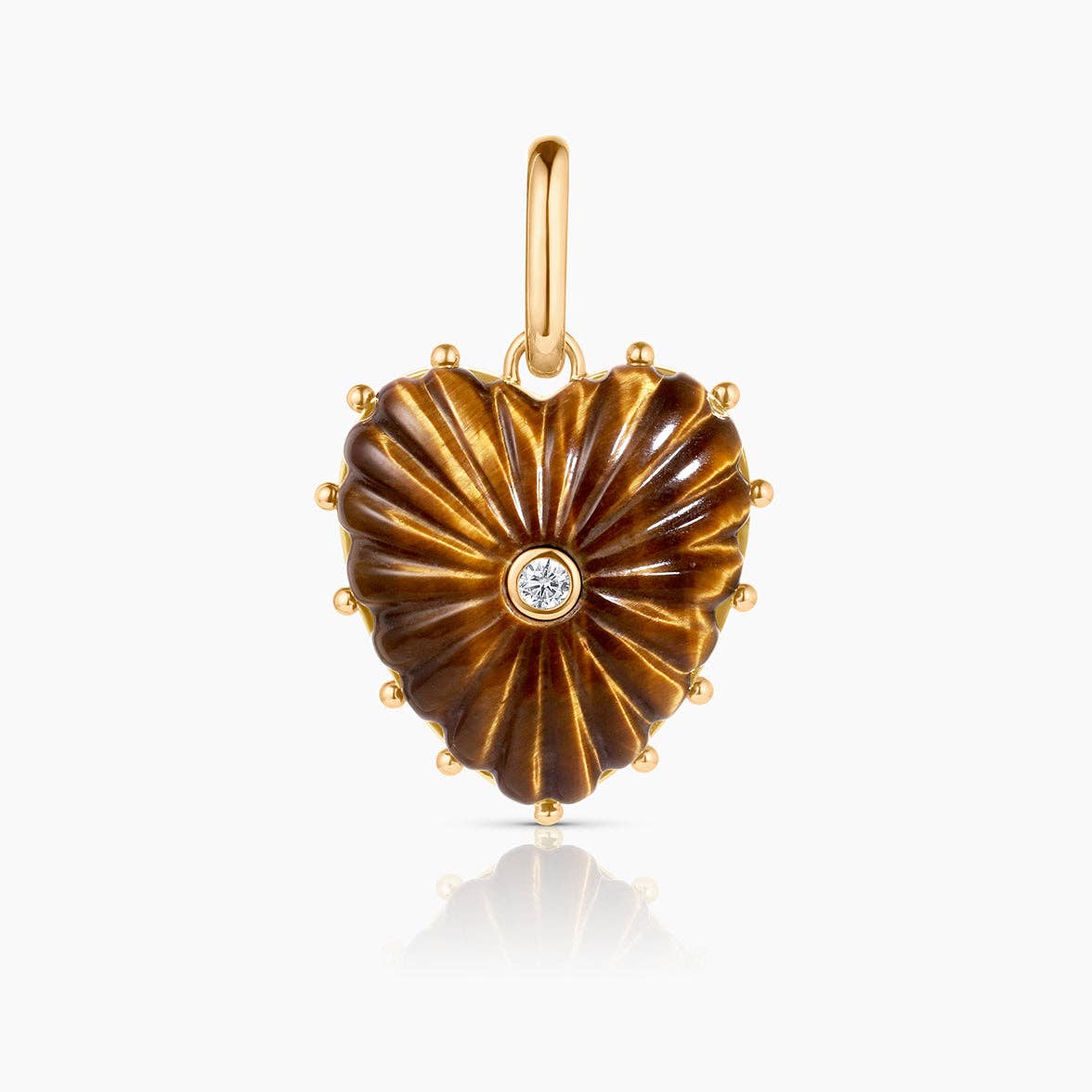 Malene Clip Charm - Tigers Eye