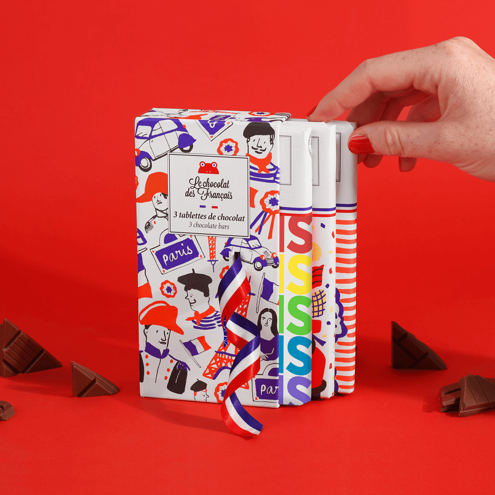 Box of 3 Chocolate Bars