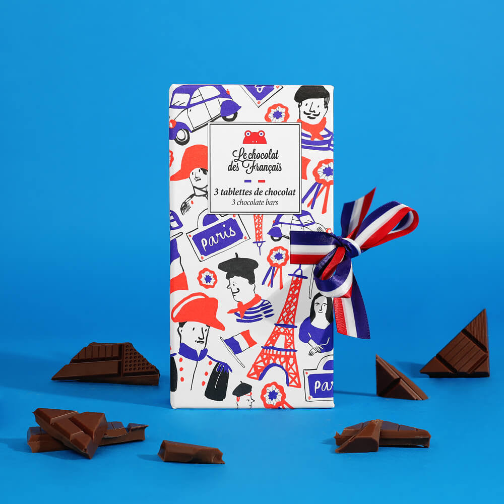 Box of 3 Chocolate Bars