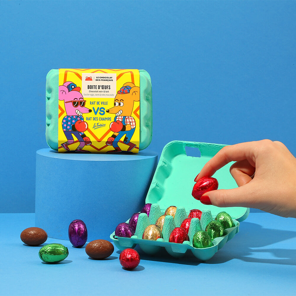 Box of 12 Chocolate Easter Eggs