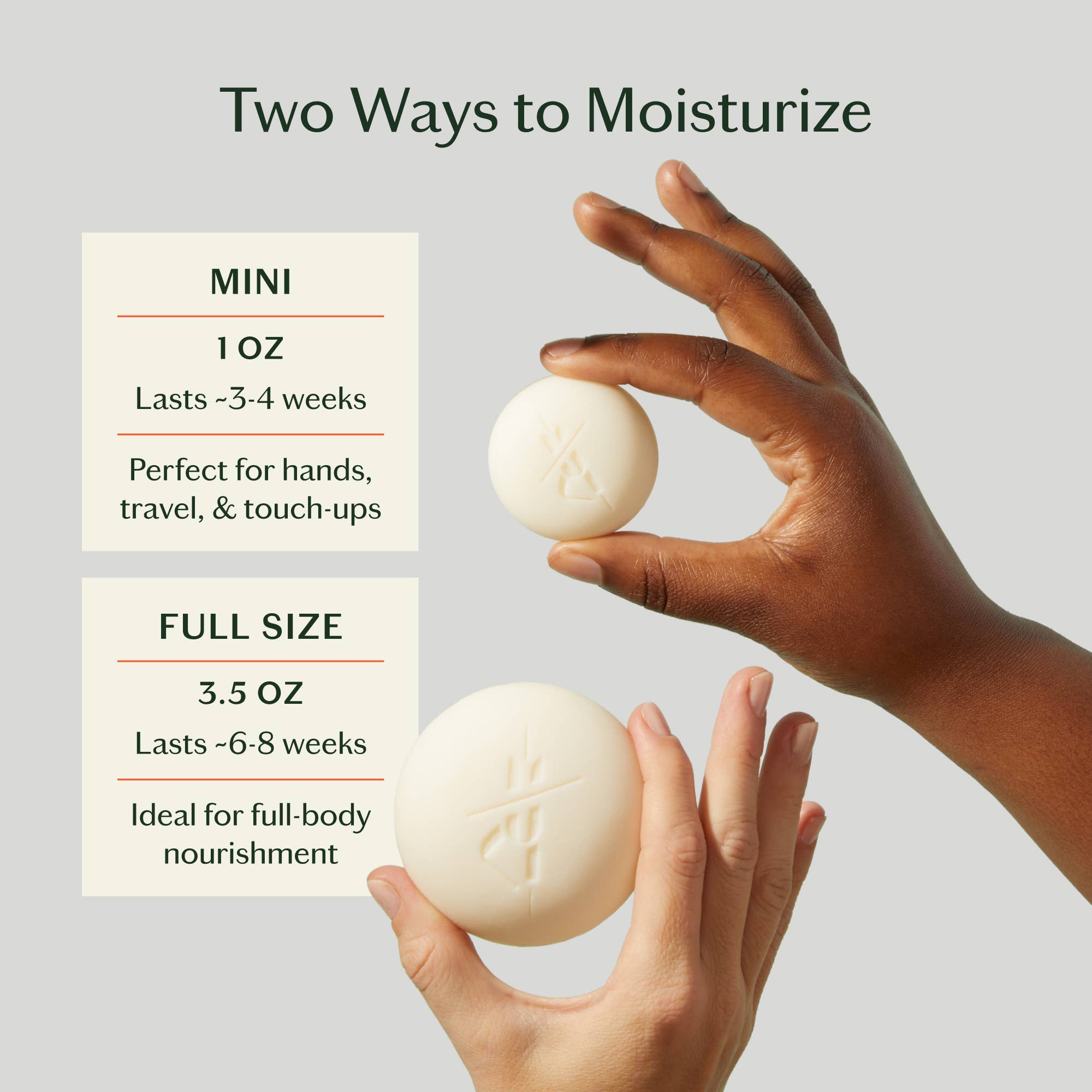 Kate McLeod - Grounding Stone | Deep Moisturizing Lotion Bar: Refill (3.5 oz)