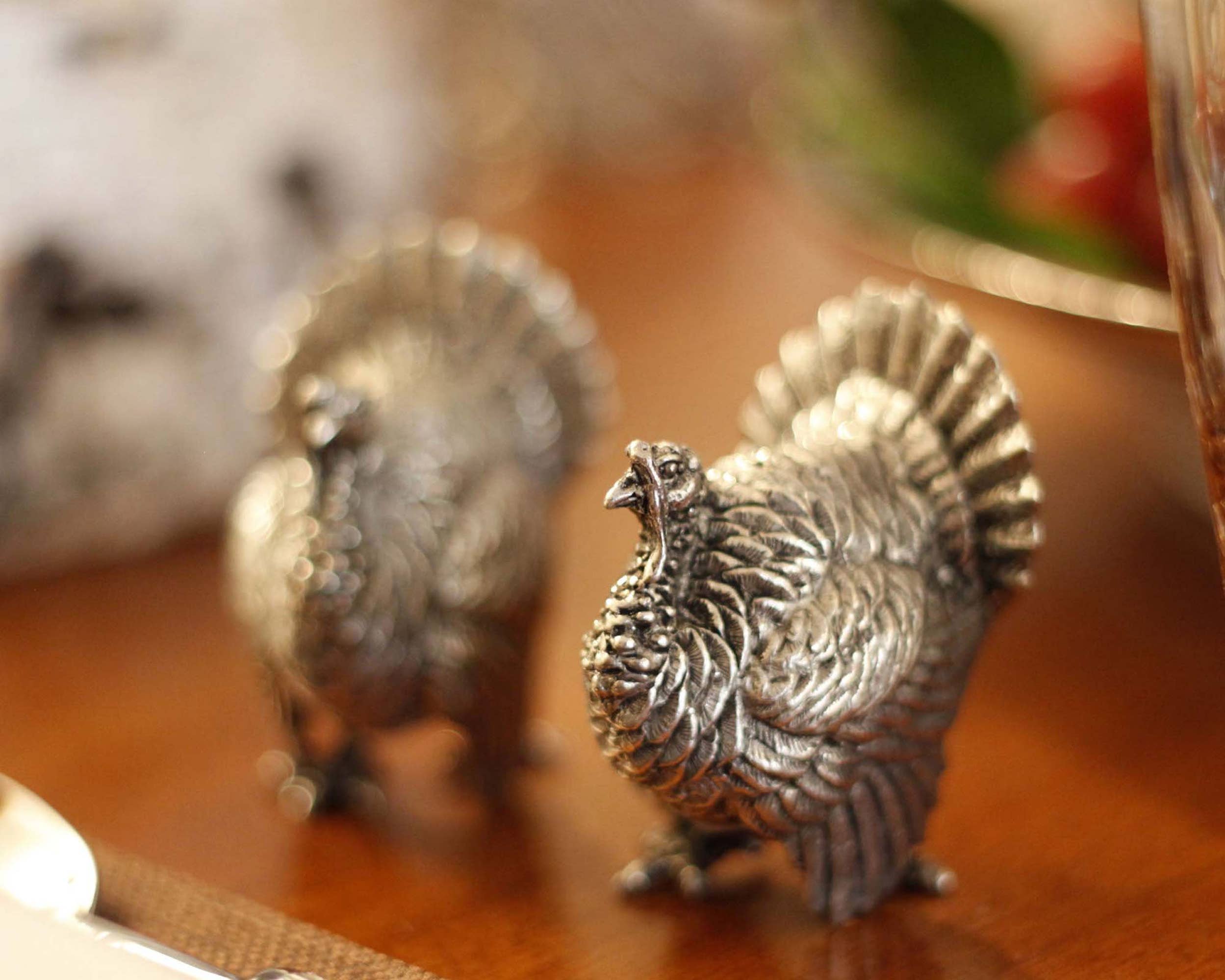 Pewter Salt & Pepper Set - Turkey