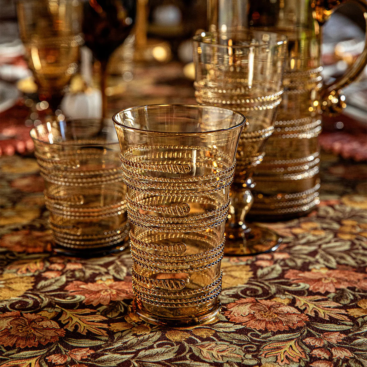 Ella Large Tumbler Set/4 - Amber