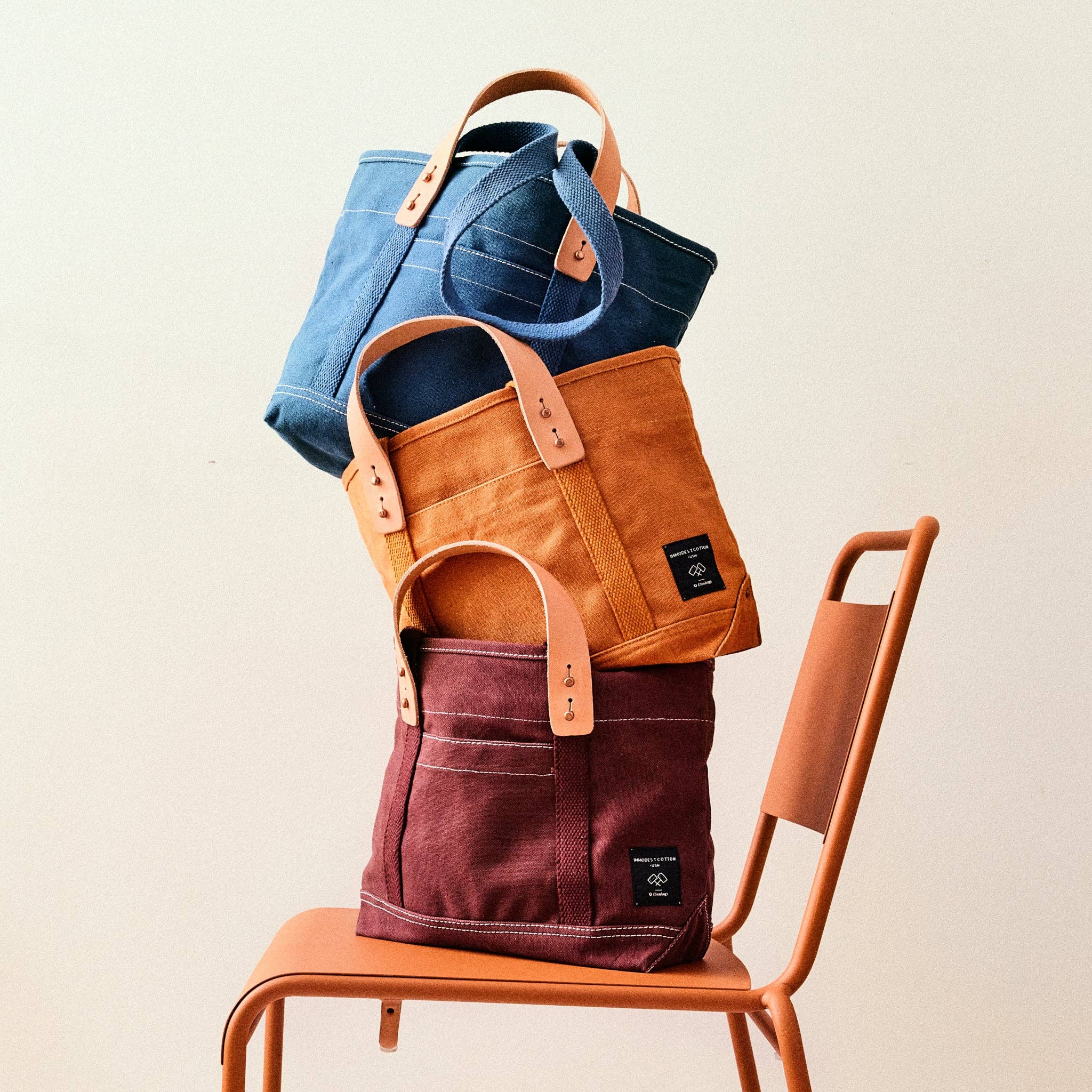 IMMODEST COTTON - Lunch Tote | Mustard Seed