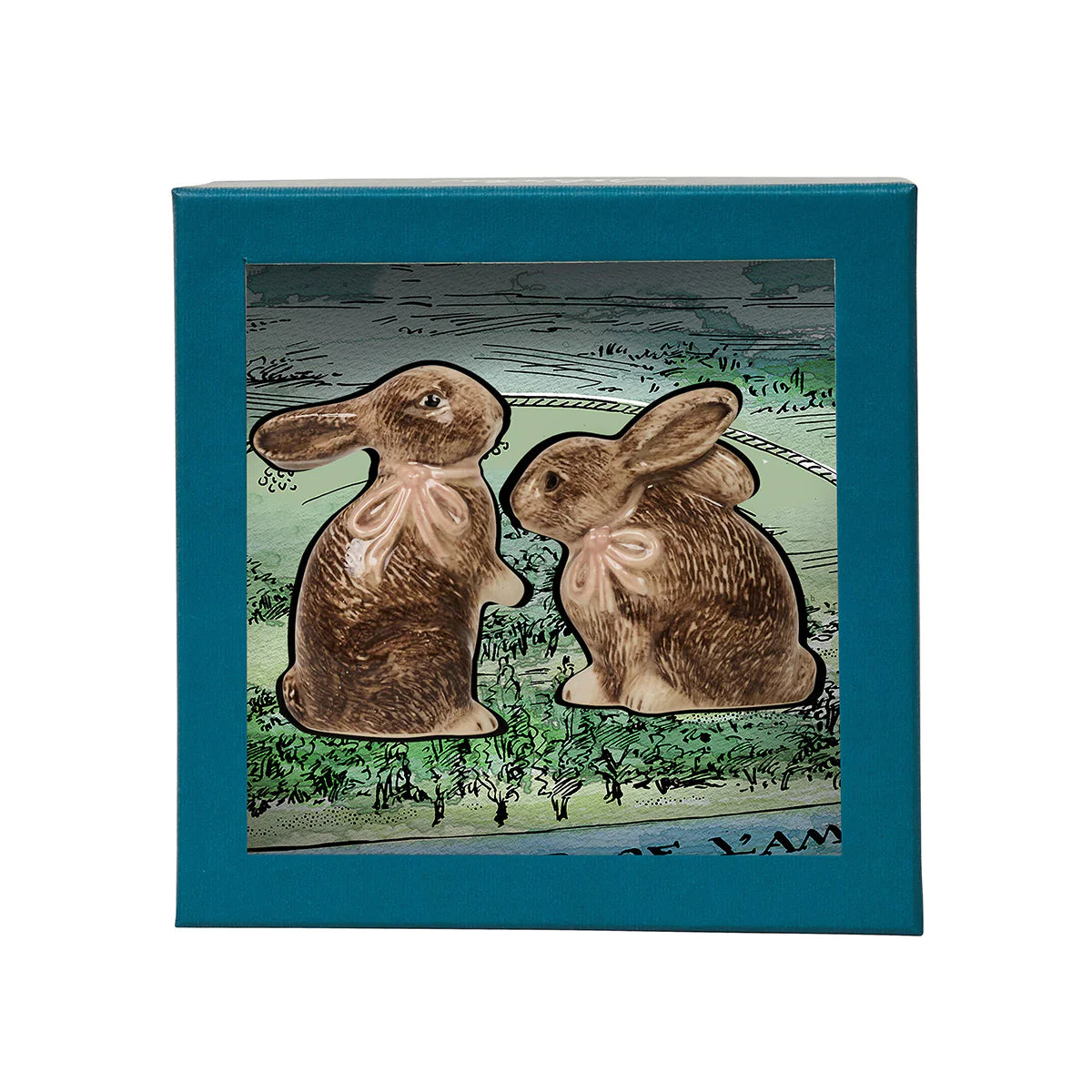 Clever Creatures Bunny Salt and Pepper Shakers Set/2pc