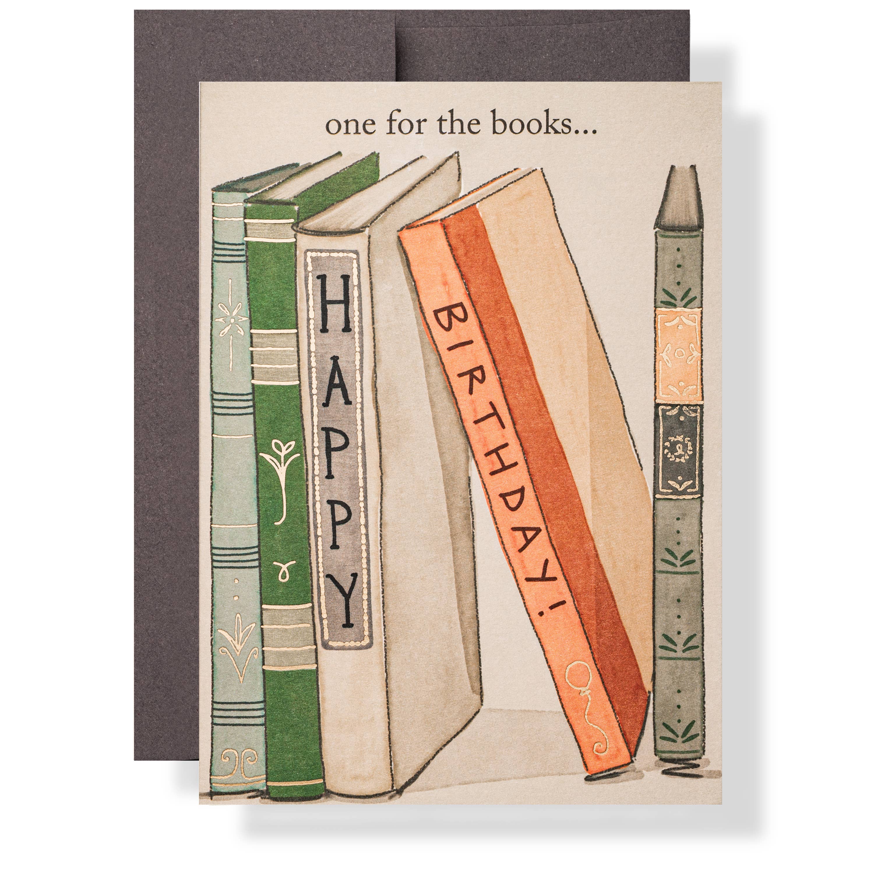 Books Greeting Card