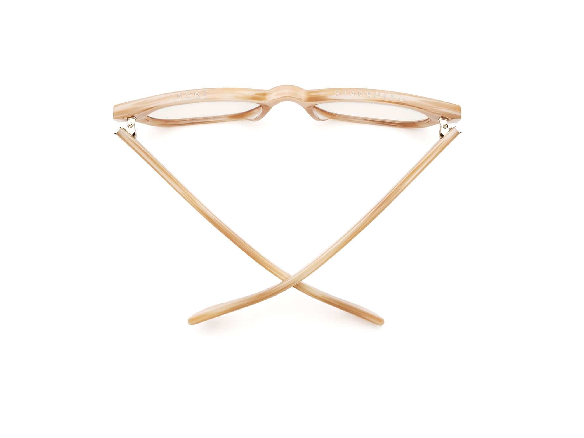 Miklos Reading Glasses - Polished Bone
